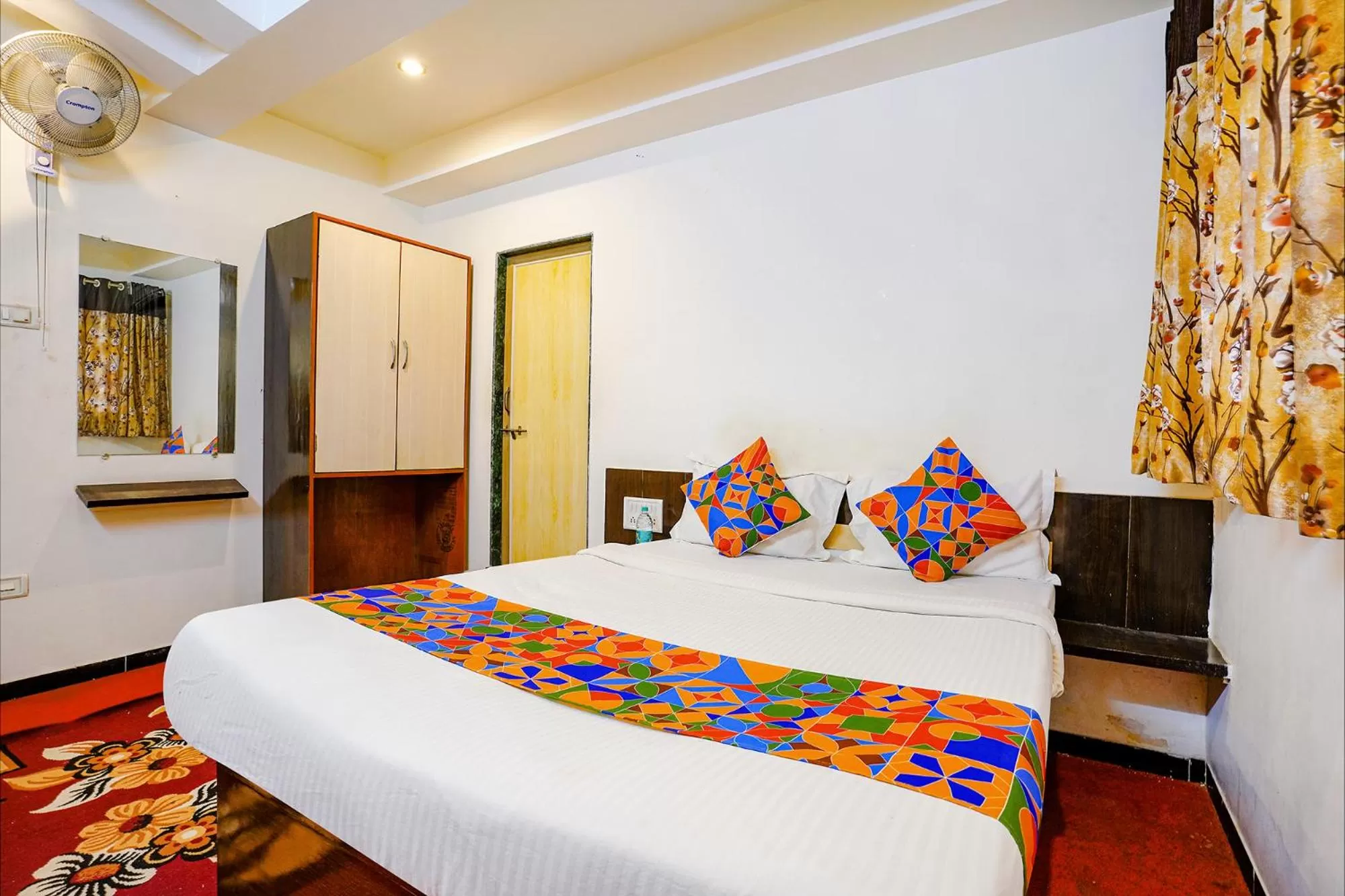 Bed in FabHotel Sai Chatra