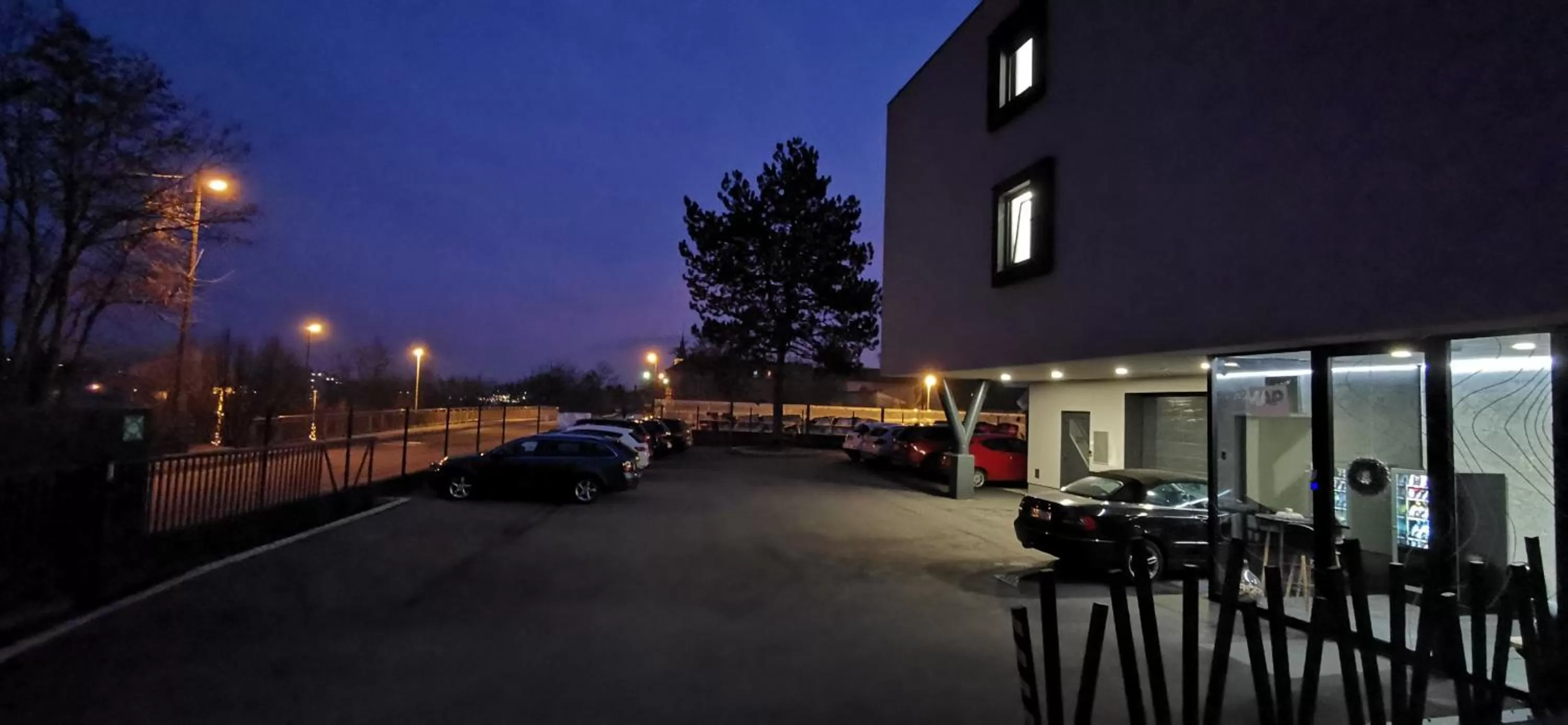 Sunset in Hotel CityMap Maribor