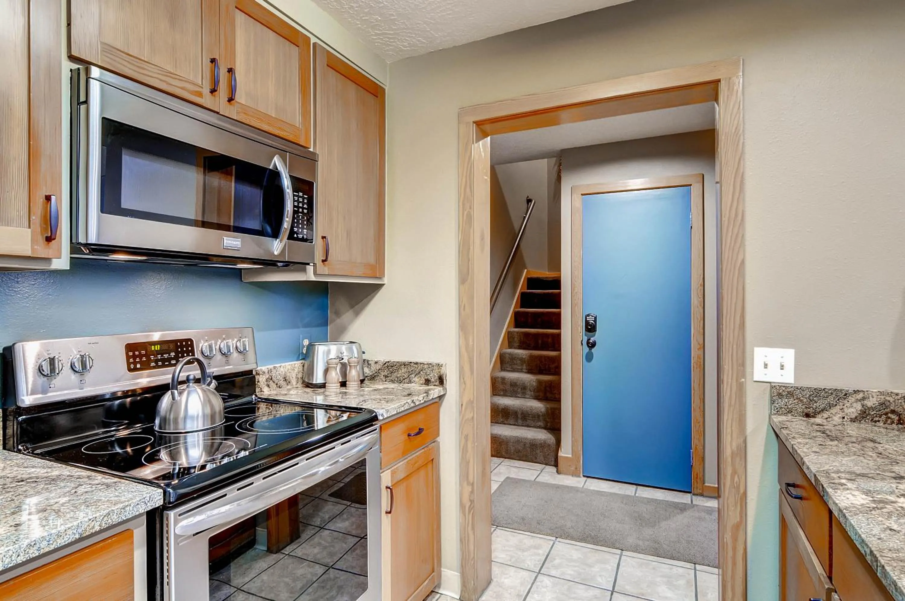 Kitchen or kitchenette in Evergreen Condominiums by Keystone Resort