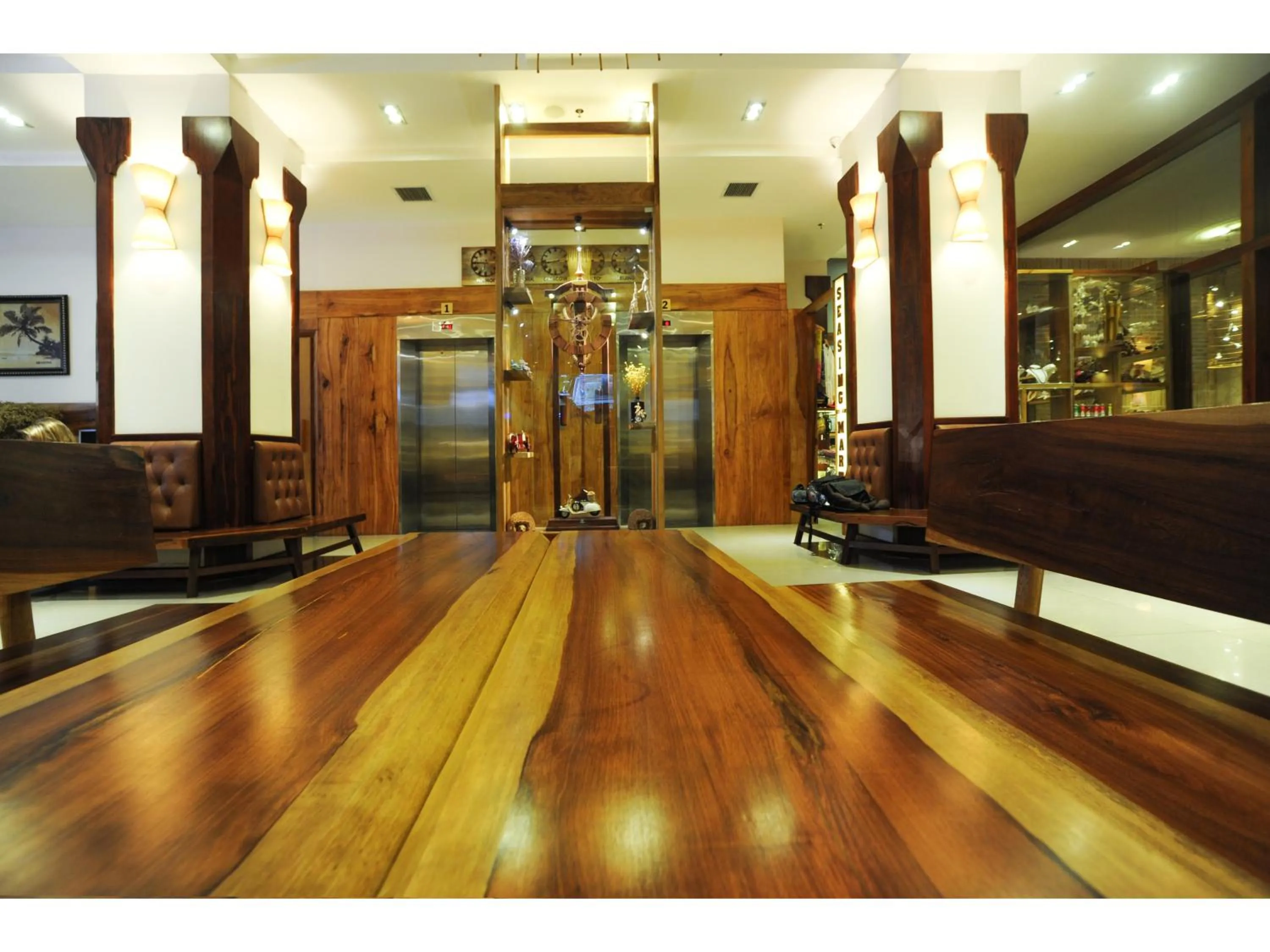 Lobby or reception in Seasing Boutique Hotel