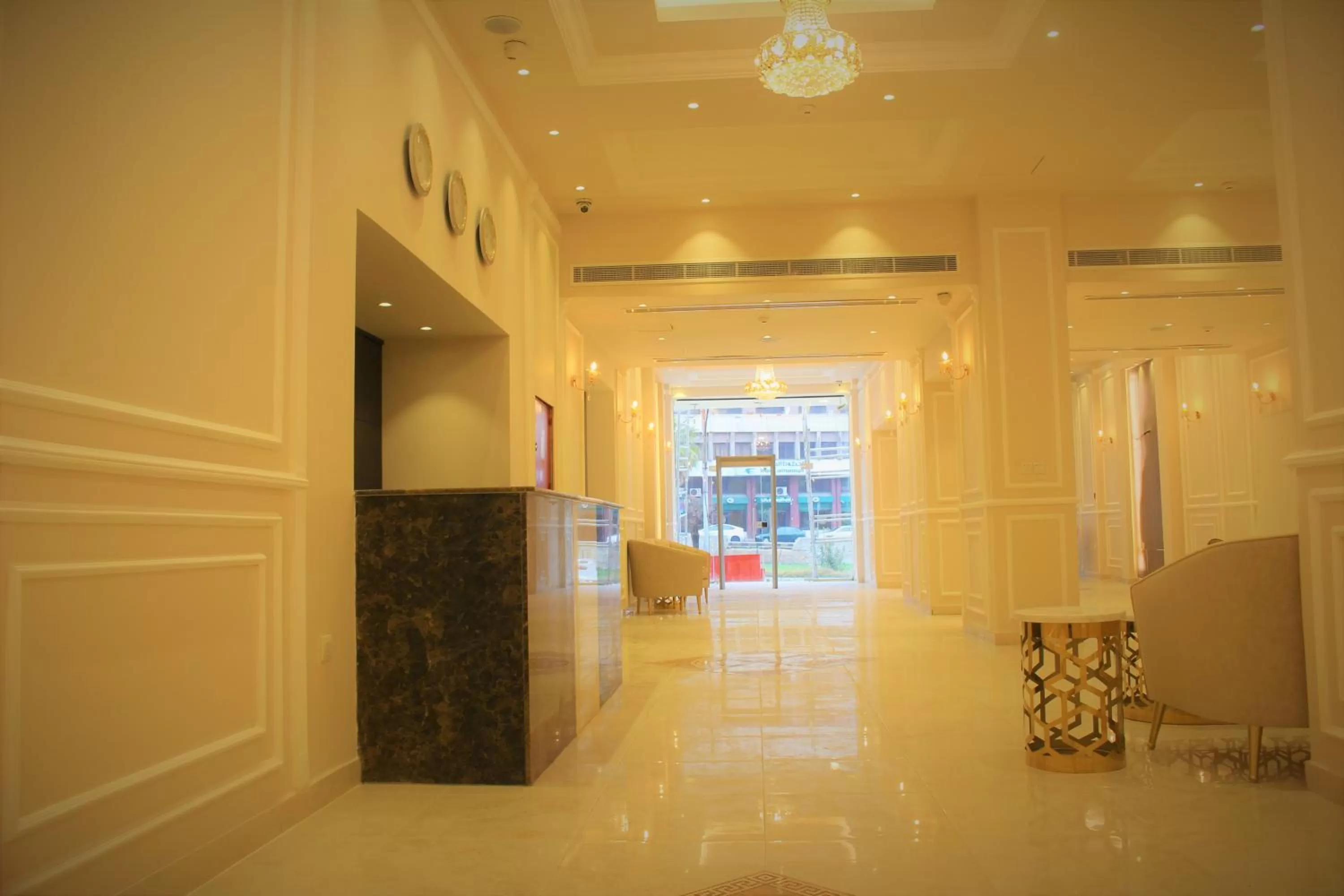 Lobby or reception in New MerryLand Hotel