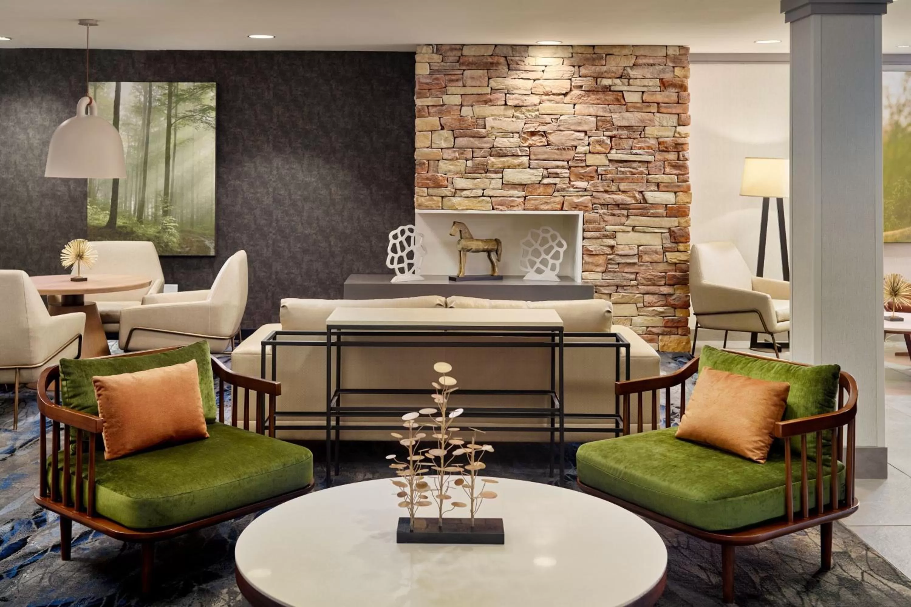 Lobby or reception in Fairfield Inn & Suites Warner Robins