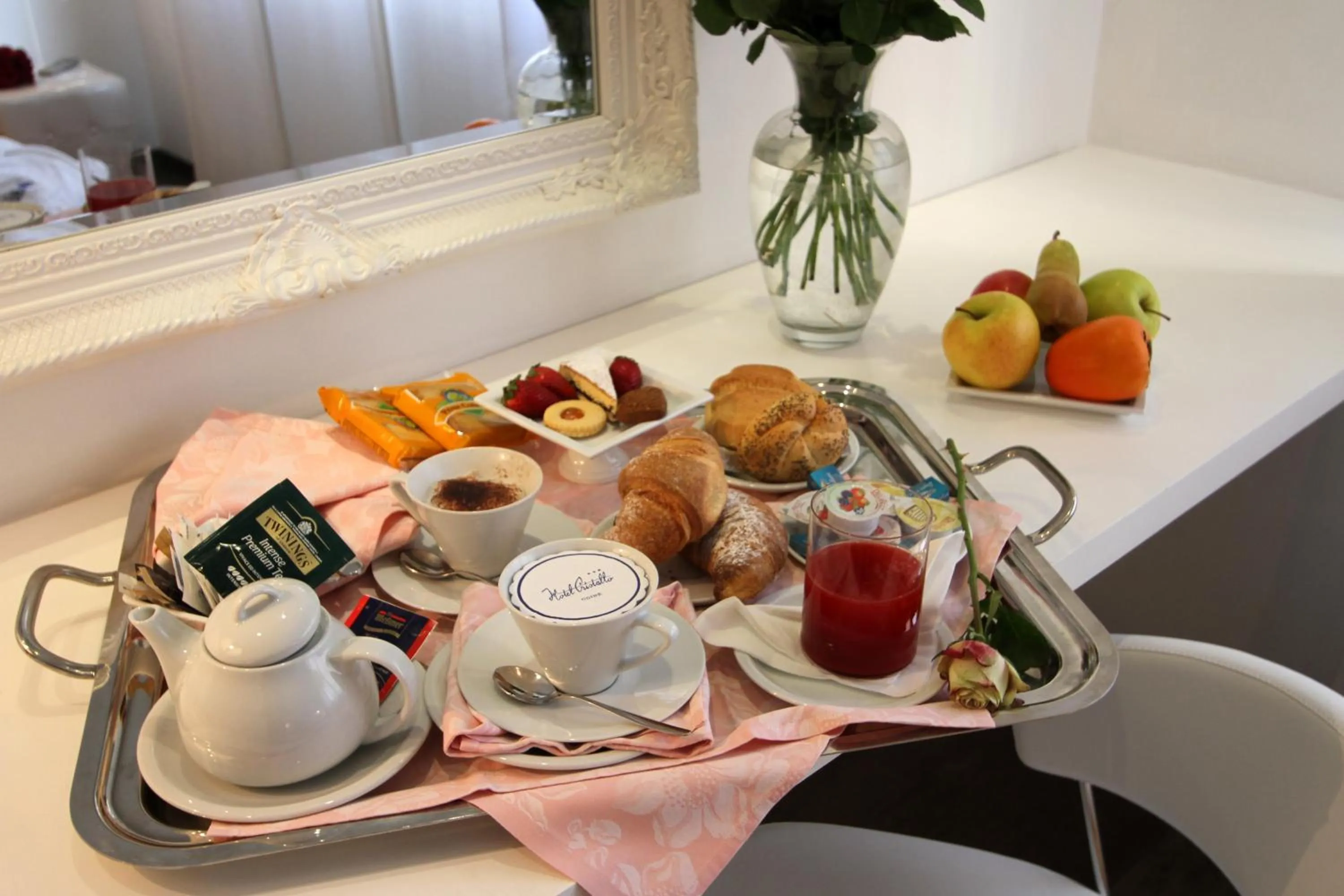 Food and drinks in Hotel Cristallo