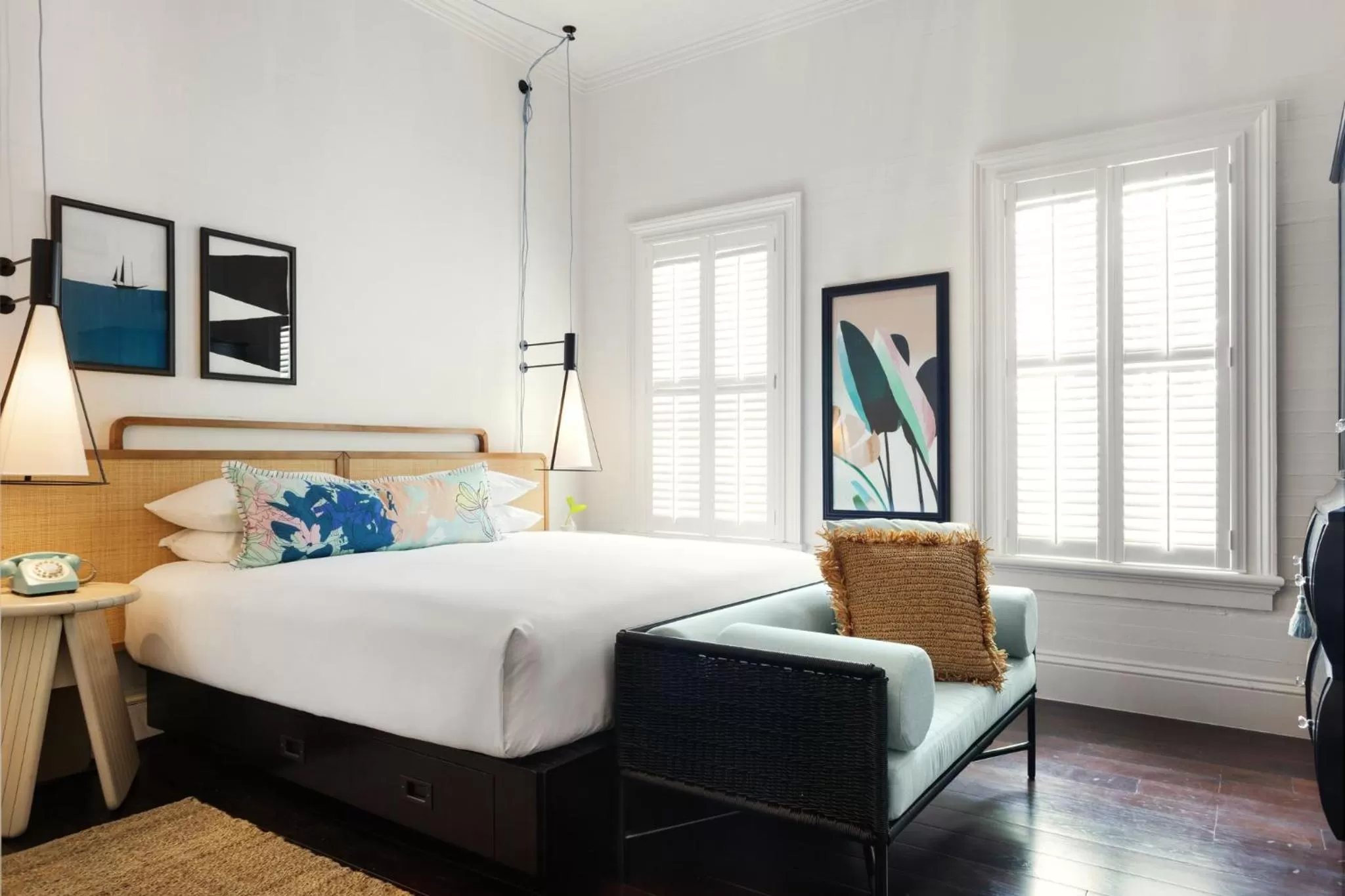 Essential King Room with Patio in Ridley House - Key West Historic Inns