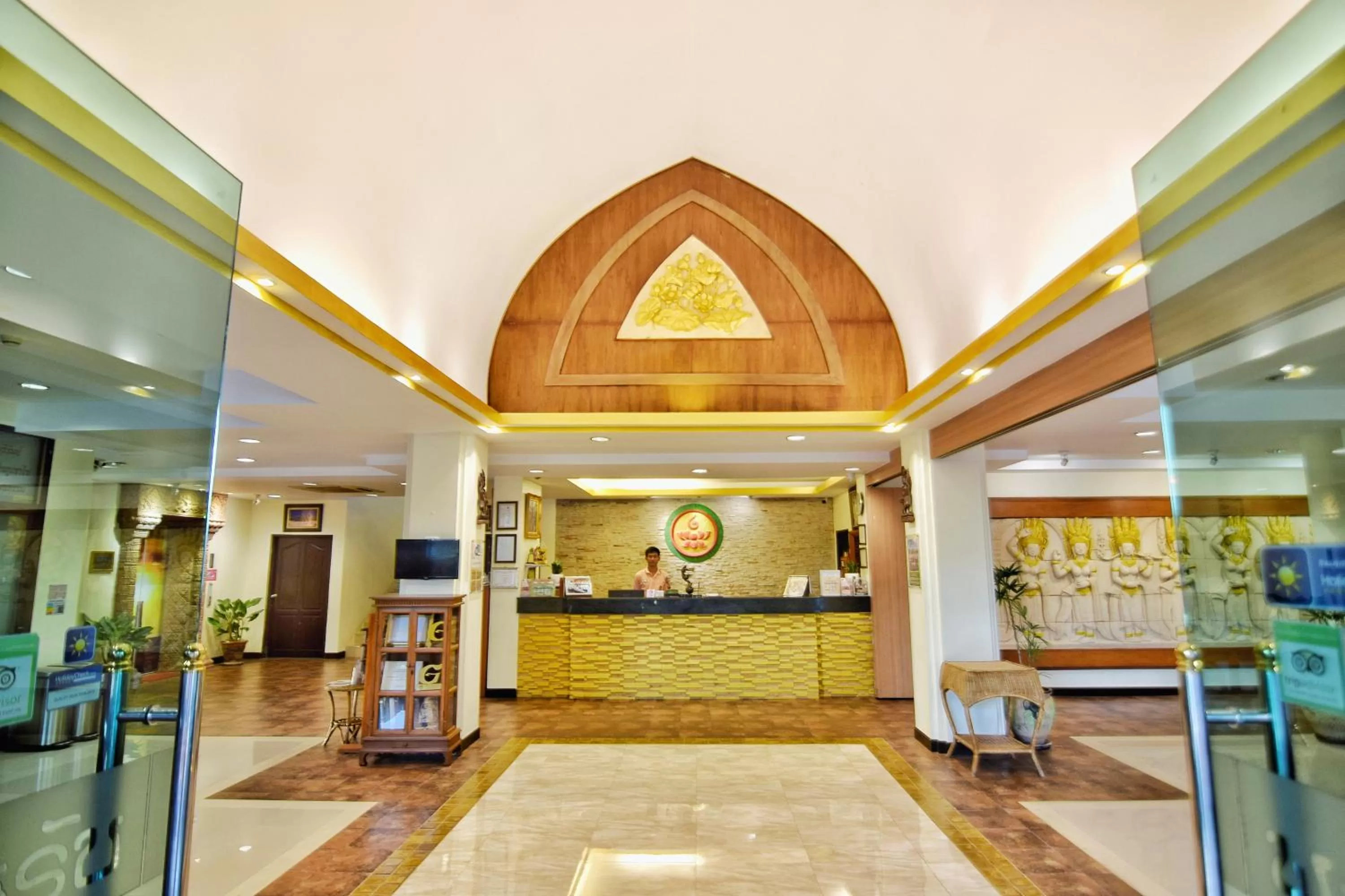 Lobby or reception in Phanomrungpuri Hotel Buriram
