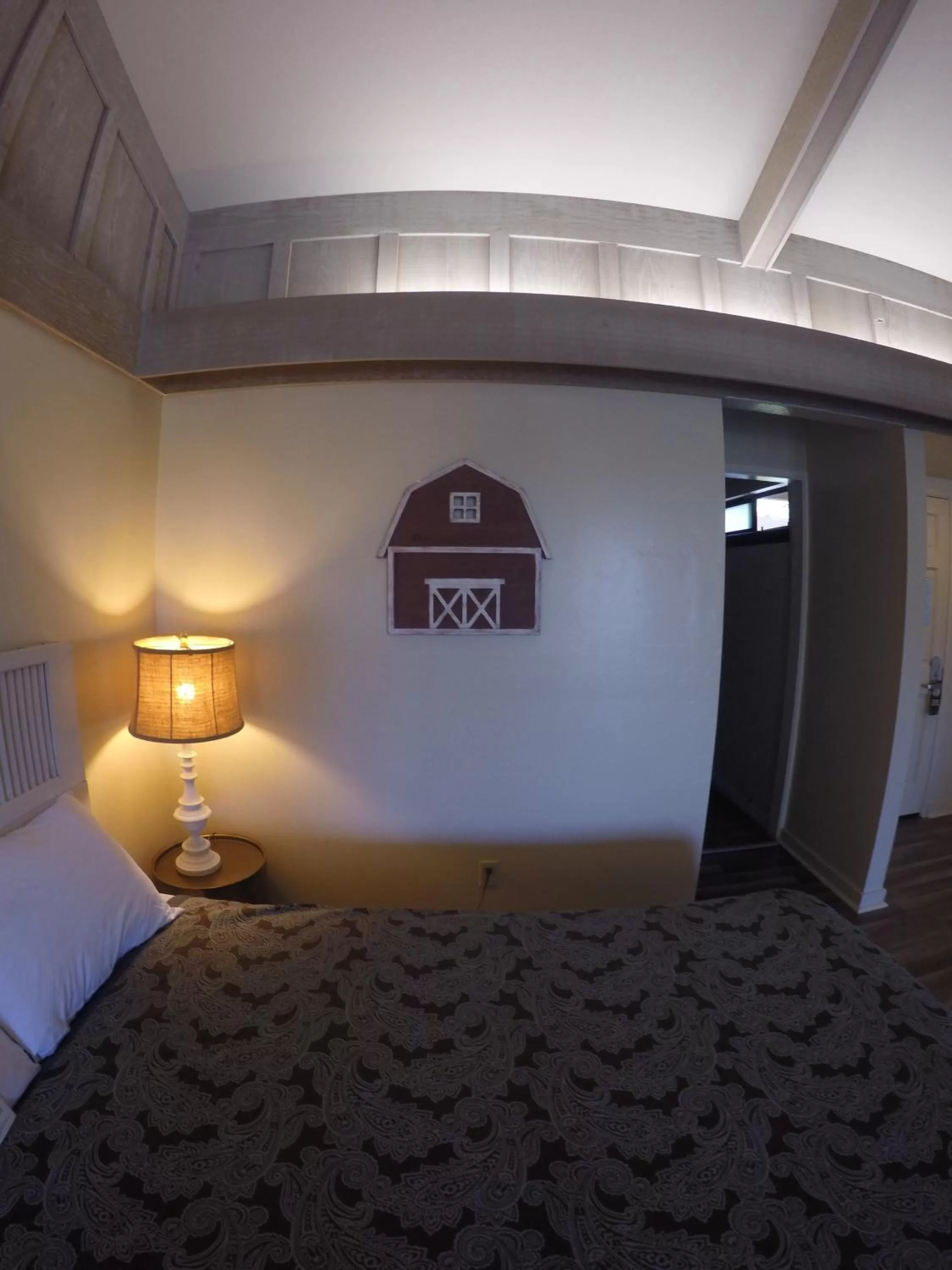 Decorative detail, Bed in Ridgemark Golf Club and Resort