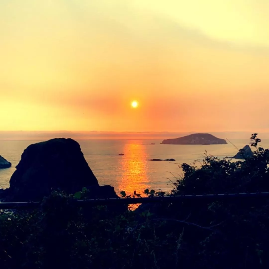 Sunset in AmeriCoast Inn