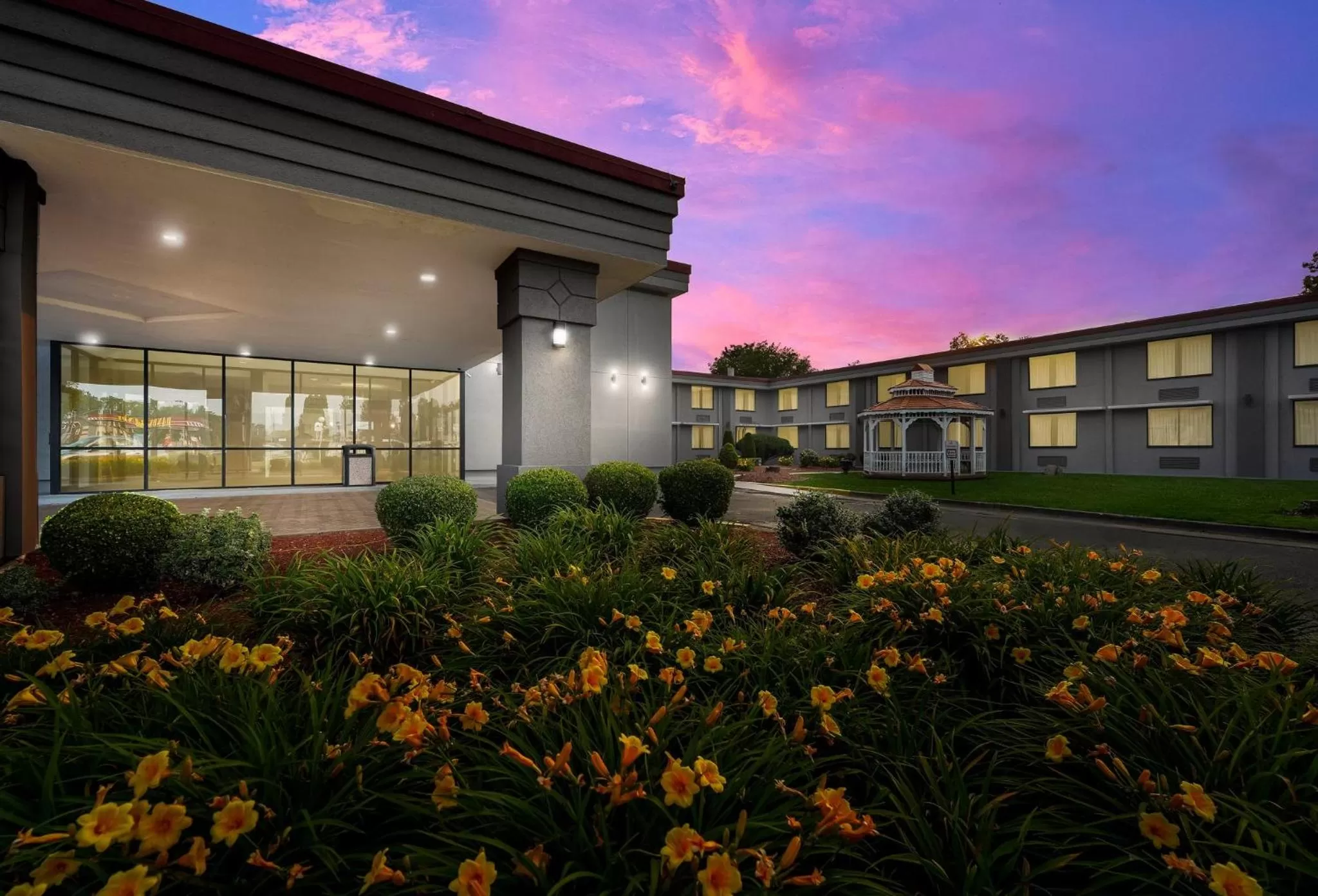 Property building in Red Roof Inn Painted Post