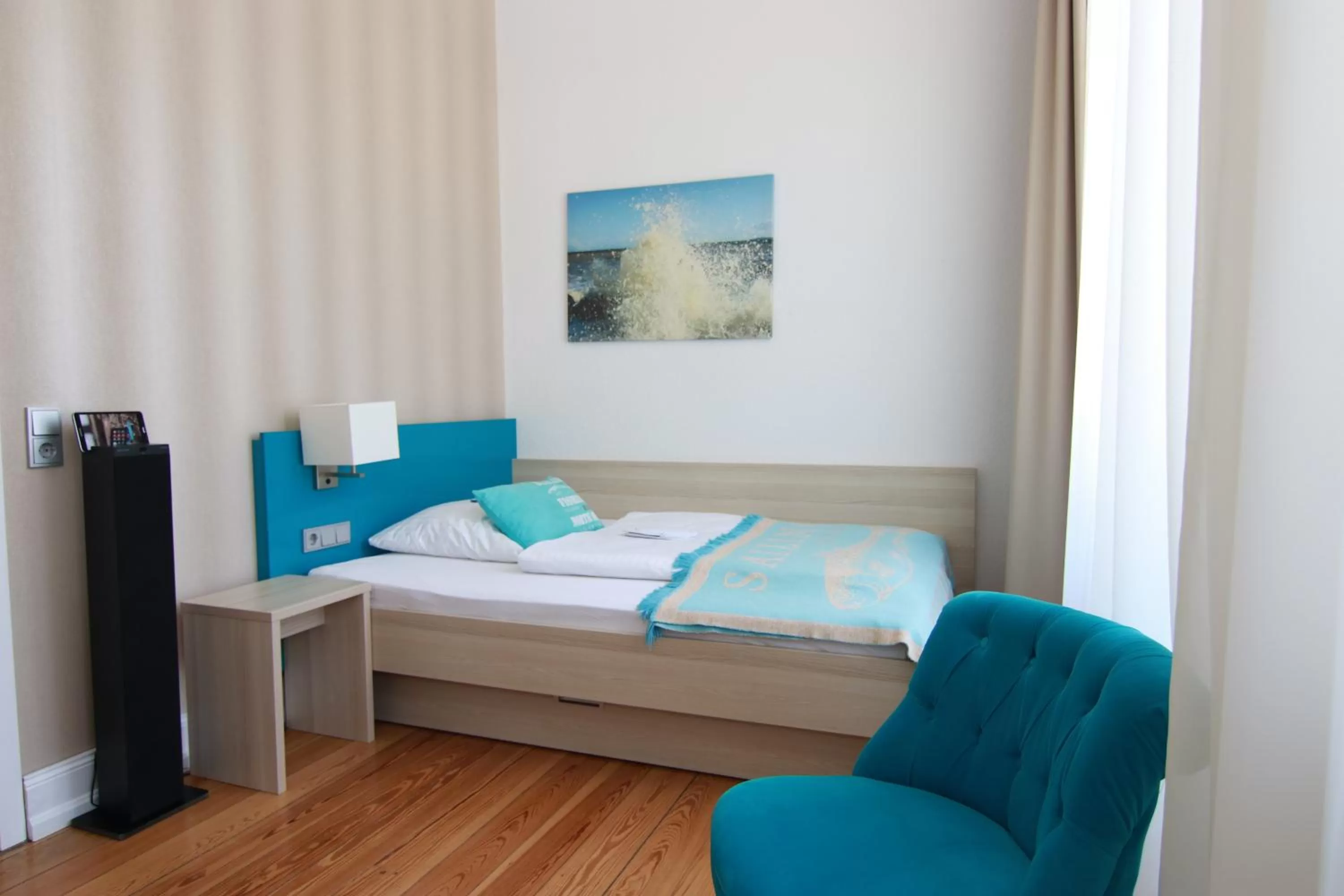 Bed in Villa WellenRausch - Adults Only