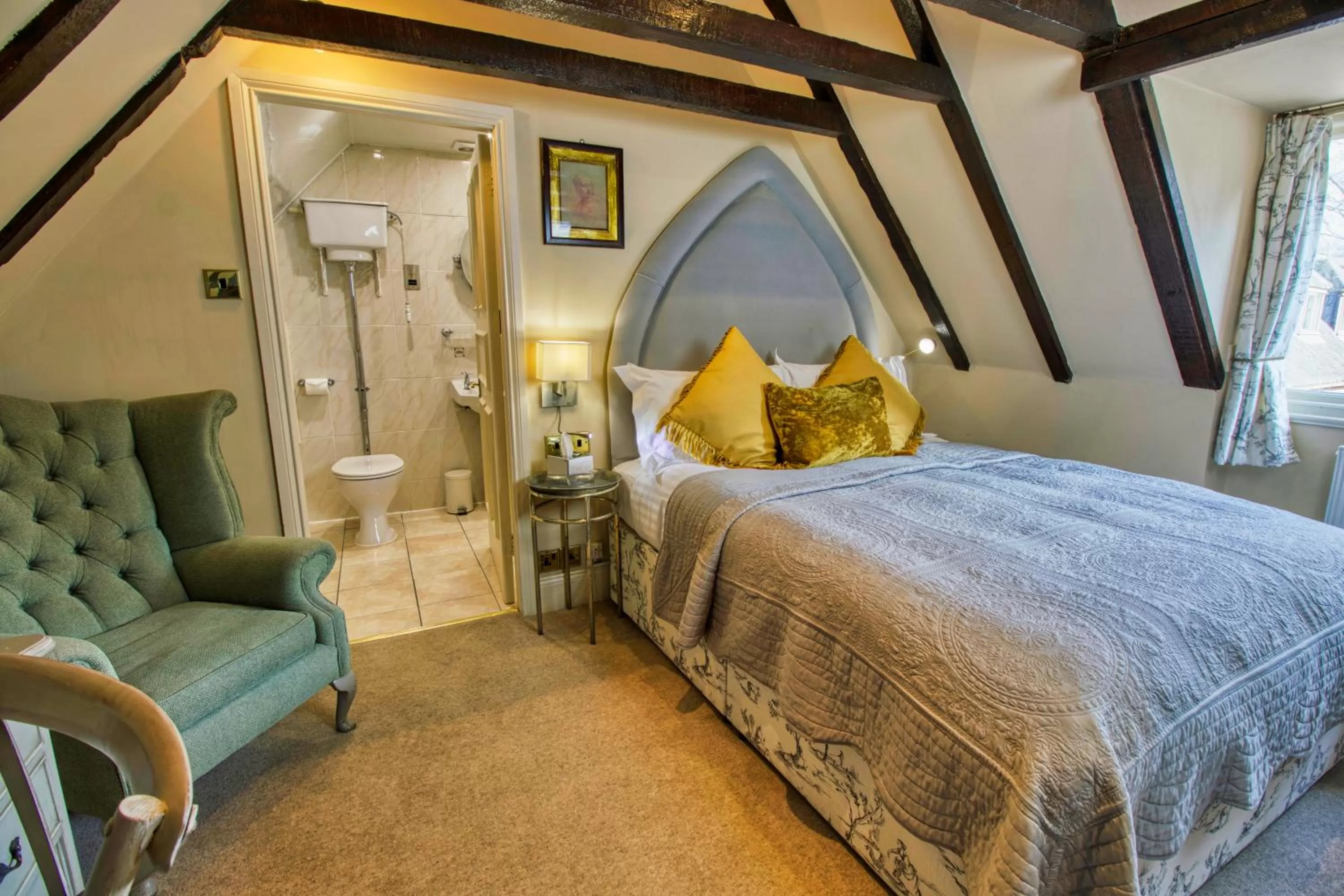 Bedroom, Bed in Lumley Castle Hotel