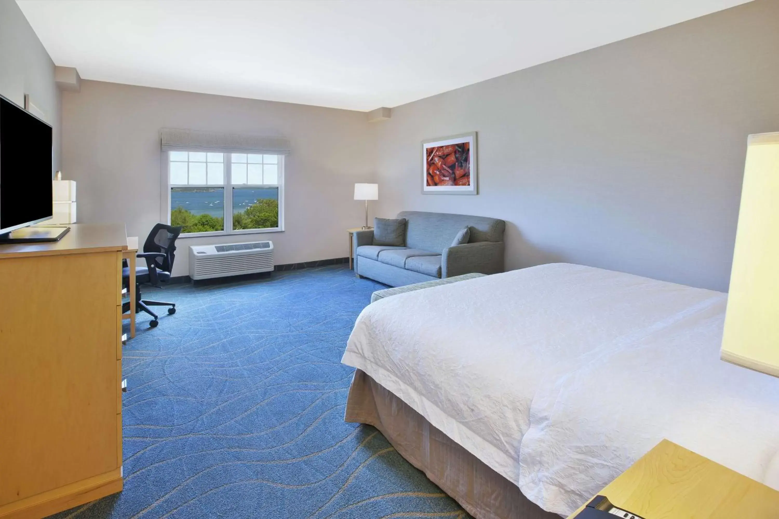 King Room -Ocean View in Hampton Inn Bar Harbor King Room -Ocean View in Hampton Inn Bar Harbor