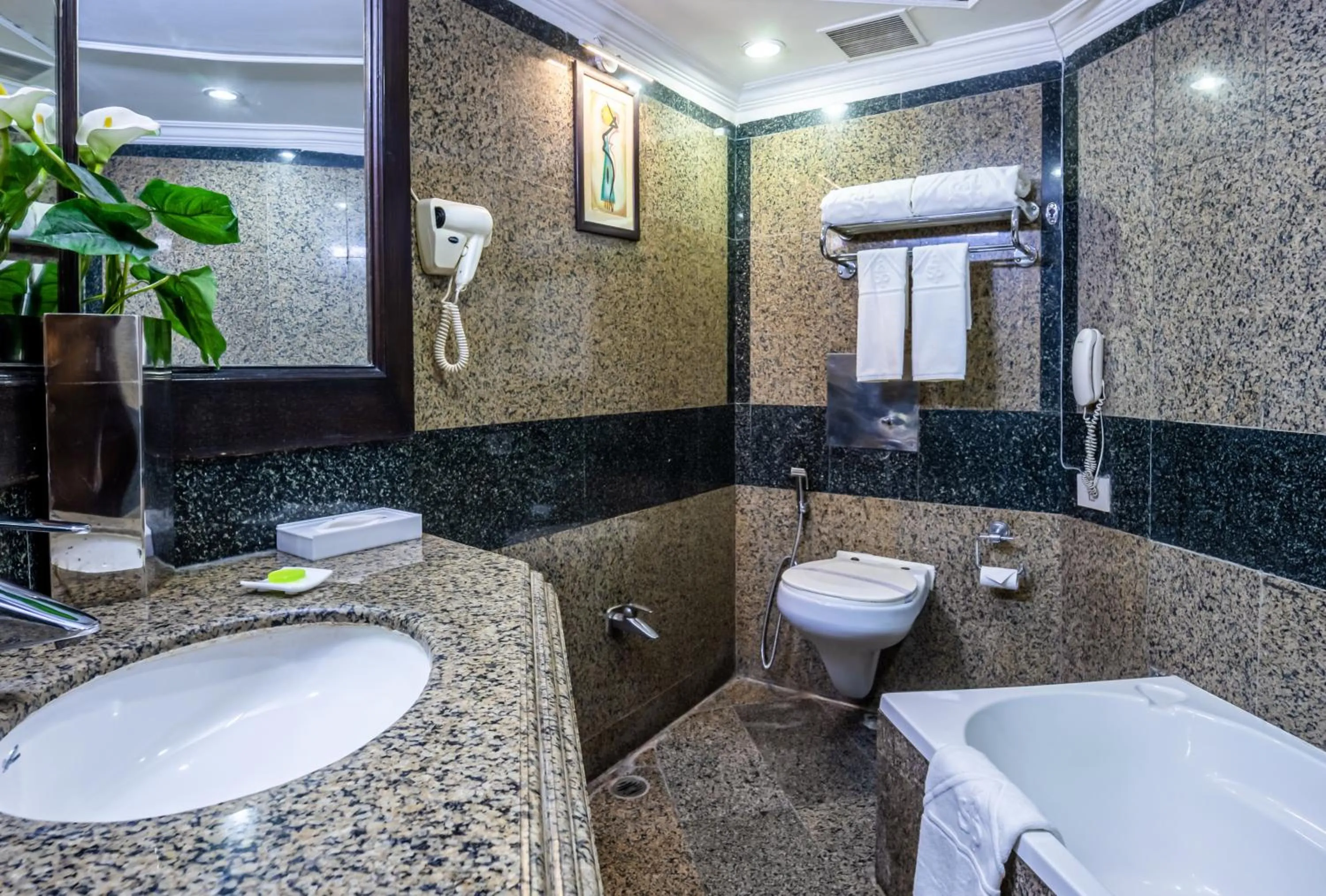 Bathroom in Hotel Shanti Palace Mahipalpur