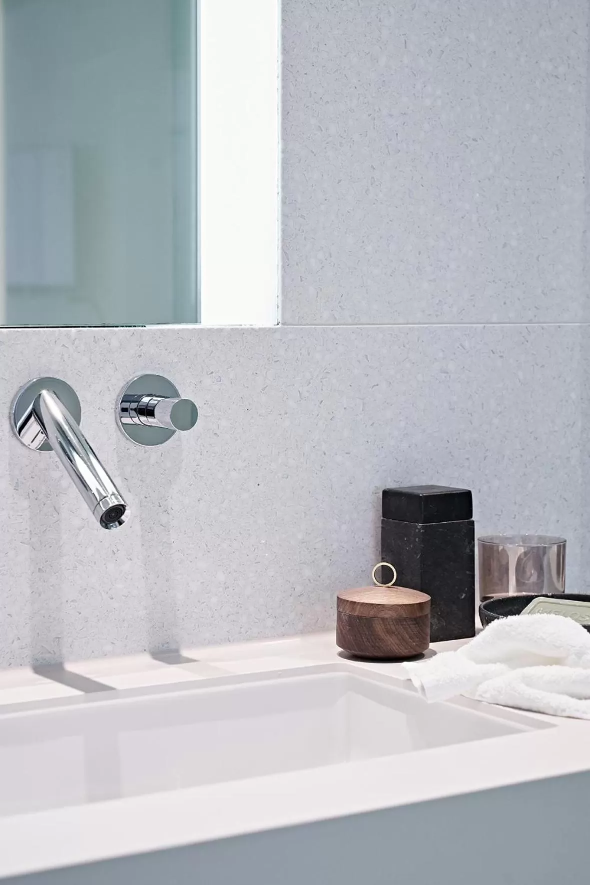 Decorative detail in SIDE, Hamburg, a Member of Design Hotels