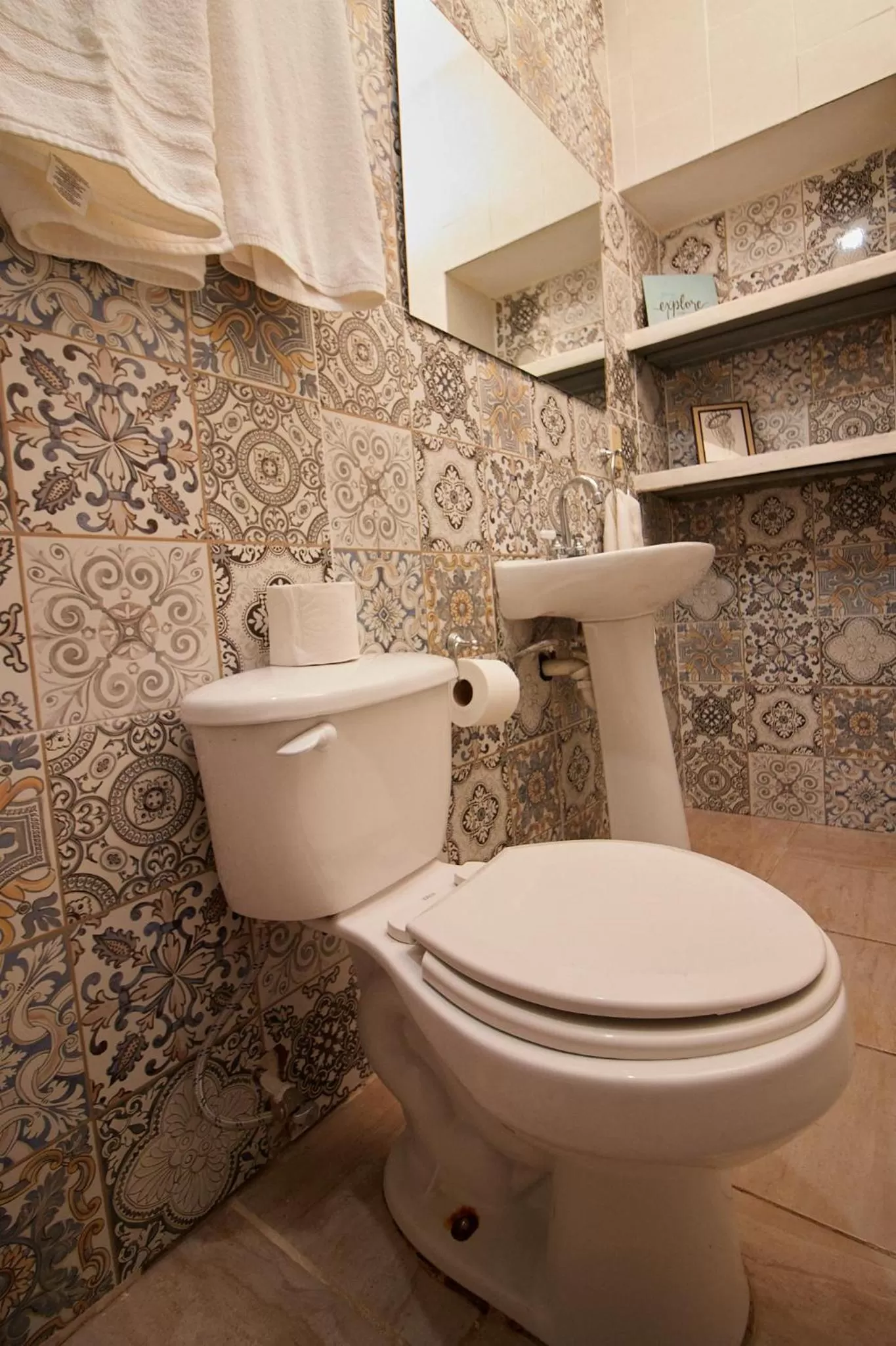 Bathroom in Hotel Casa Ceci Inn