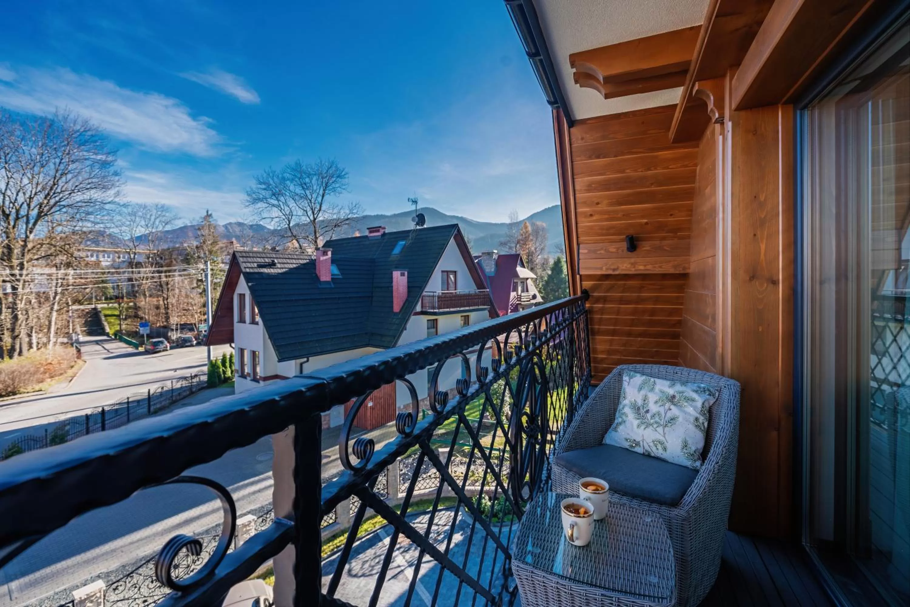 Property building, Balcony/Terrace in Serce Tatr Residence Zakopane - blisko Krupówek
