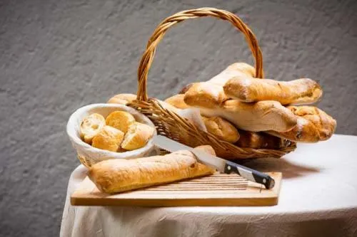 Breakfast in Hotel Les Trois Lys