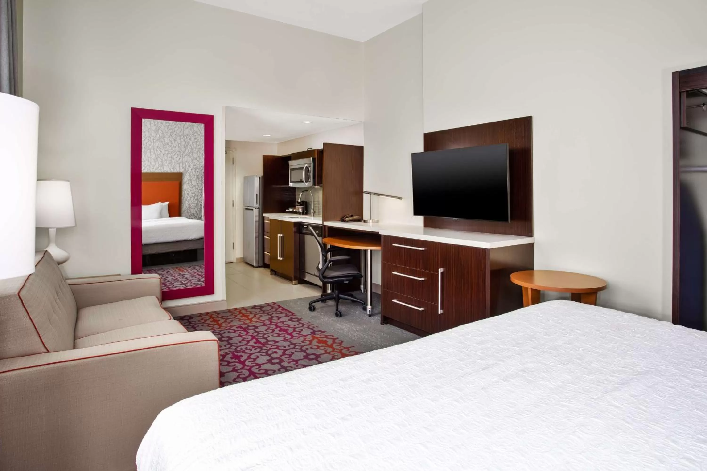 Bedroom, Bed in Home2 Suites by Hilton San Antonio Downtown - Riverwalk, TX