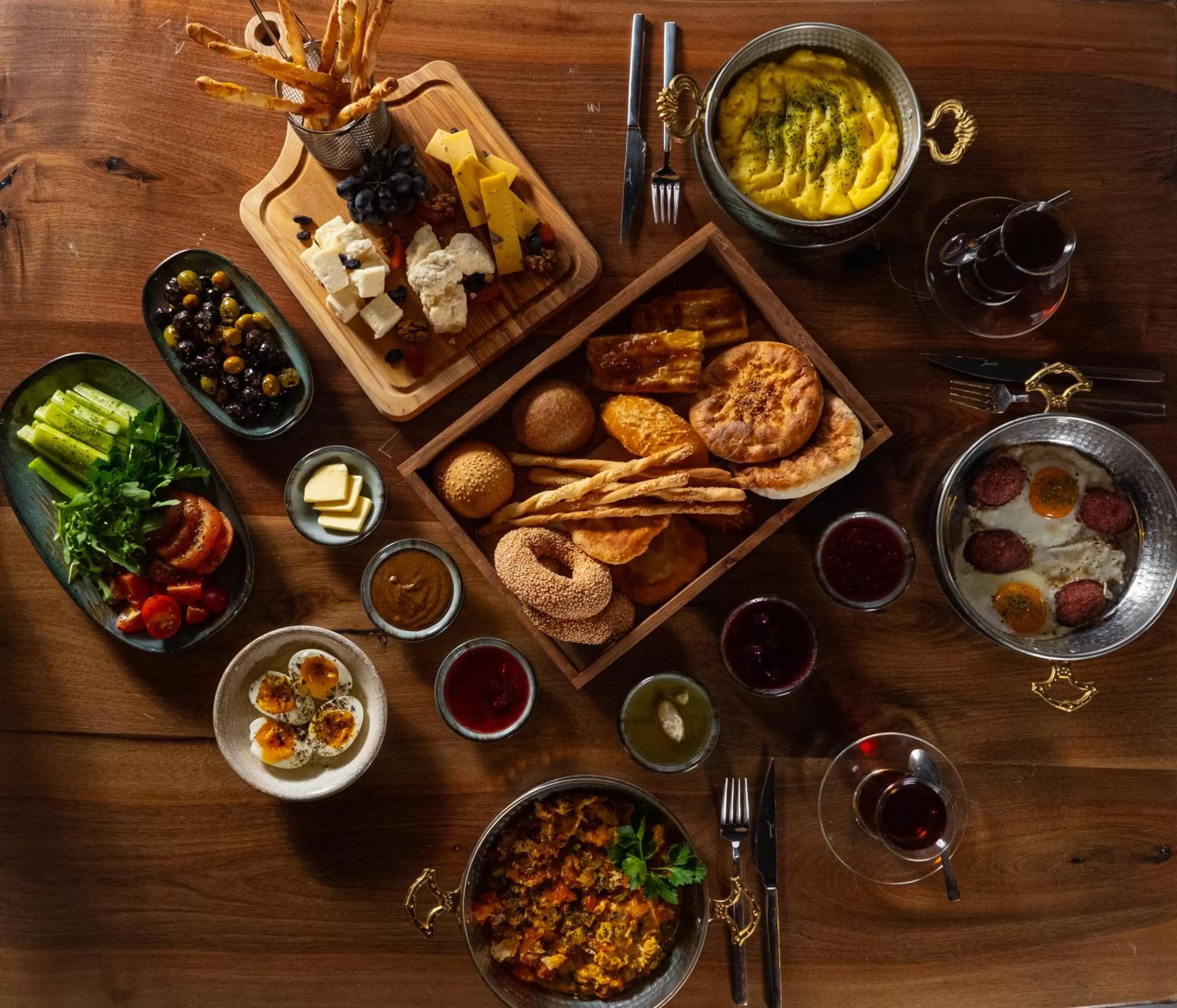 Breakfast in Kazakhstan Hotel