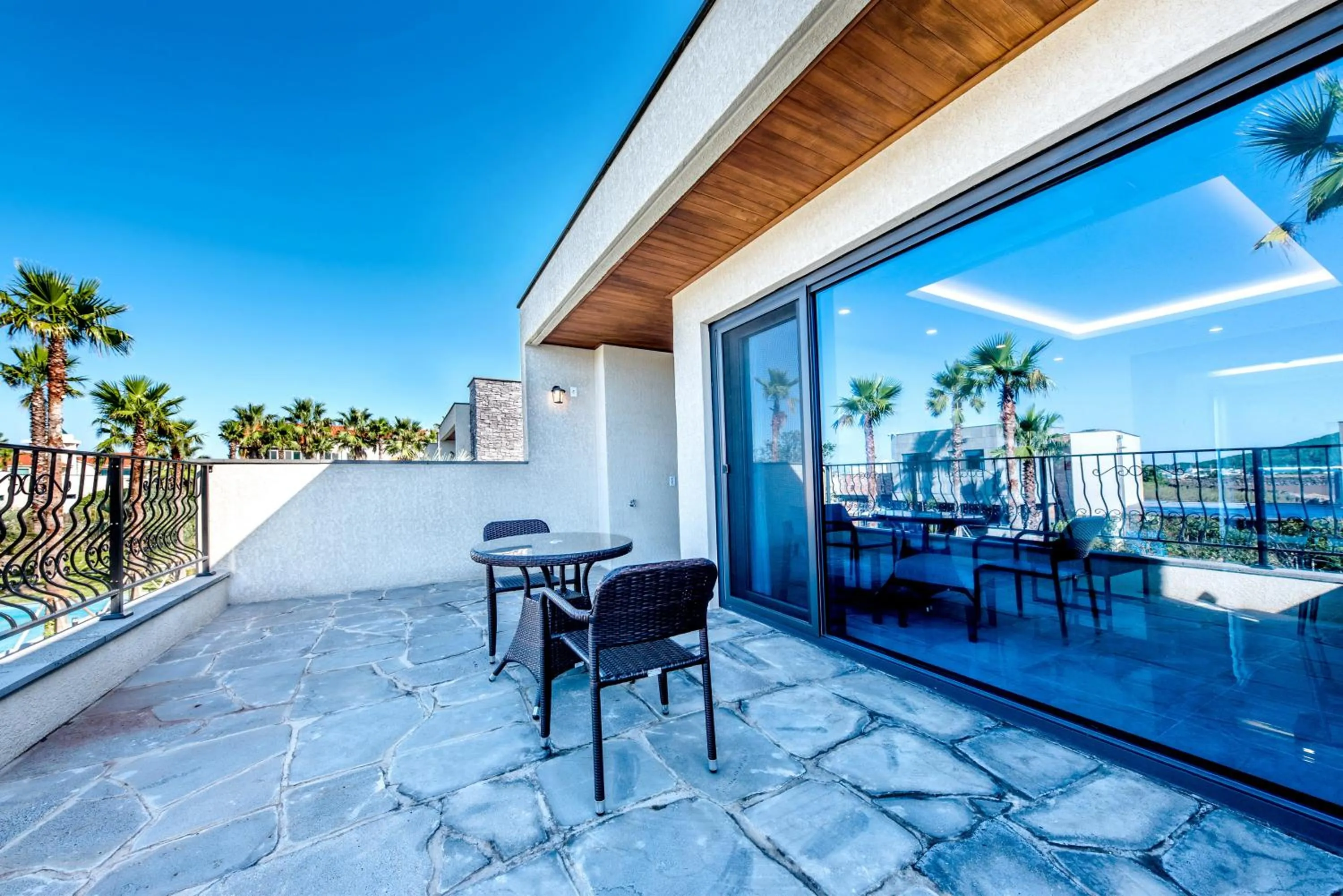 Balcony/Terrace in Arts Spa&Poolvilla