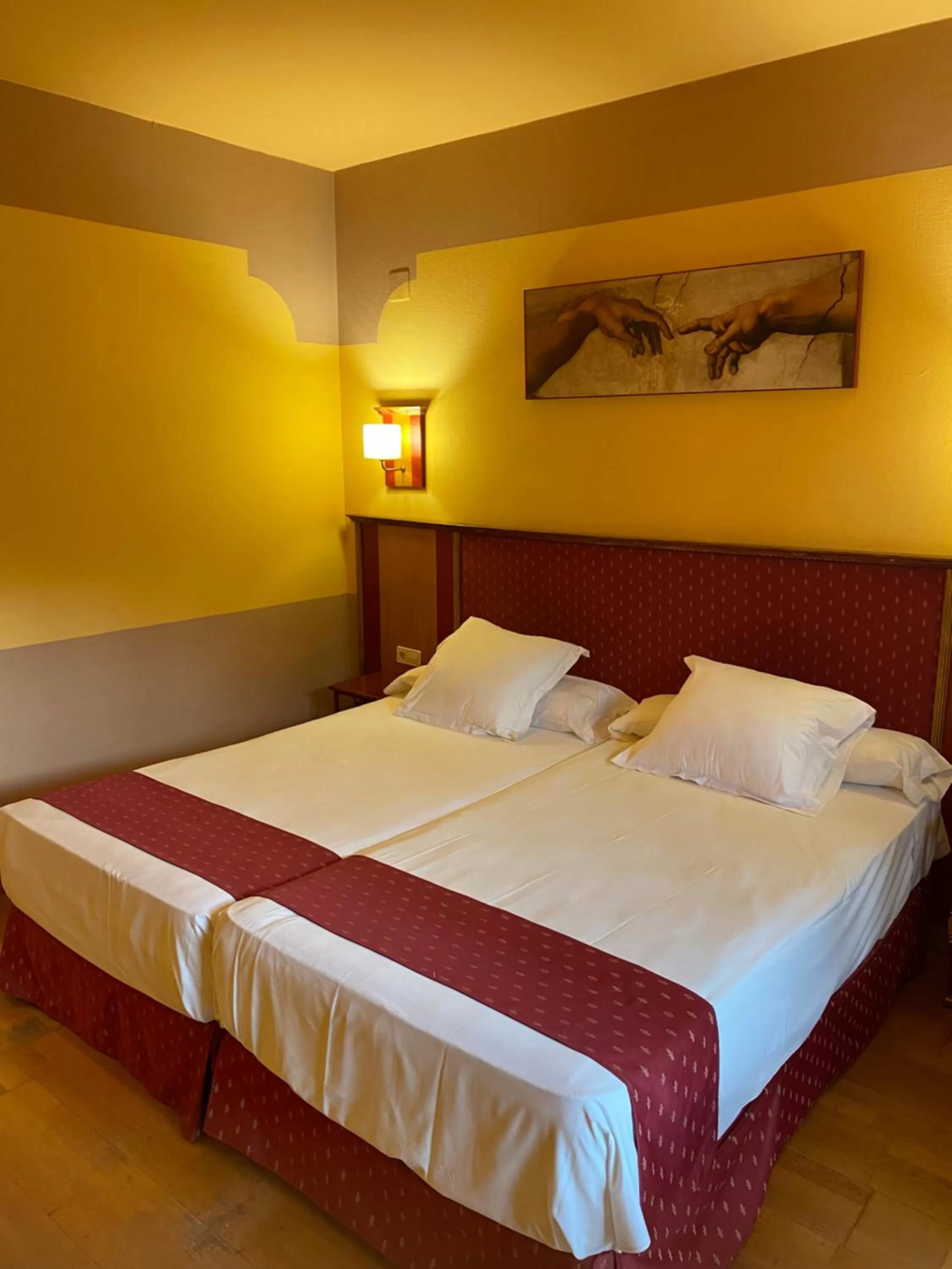 Bed in Hotel Fuente Las Piedras