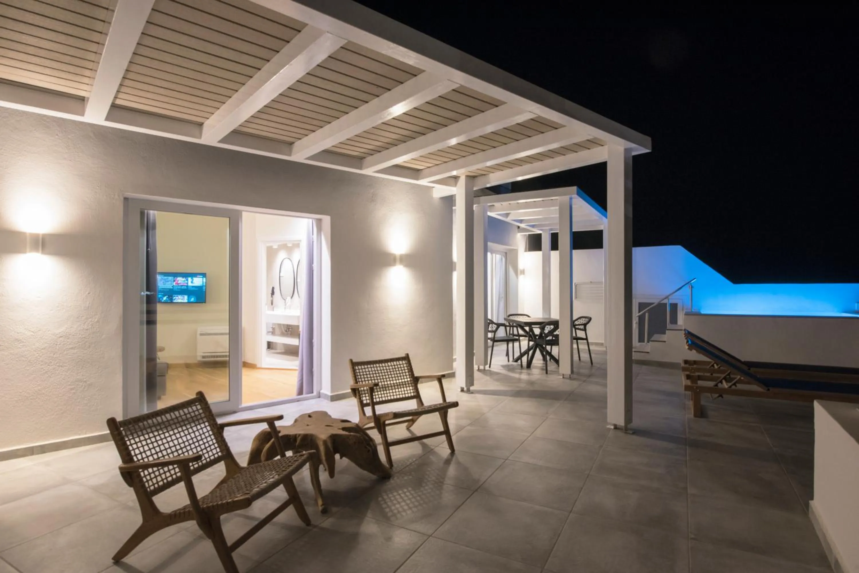 Balcony/Terrace in Hotel Hermes