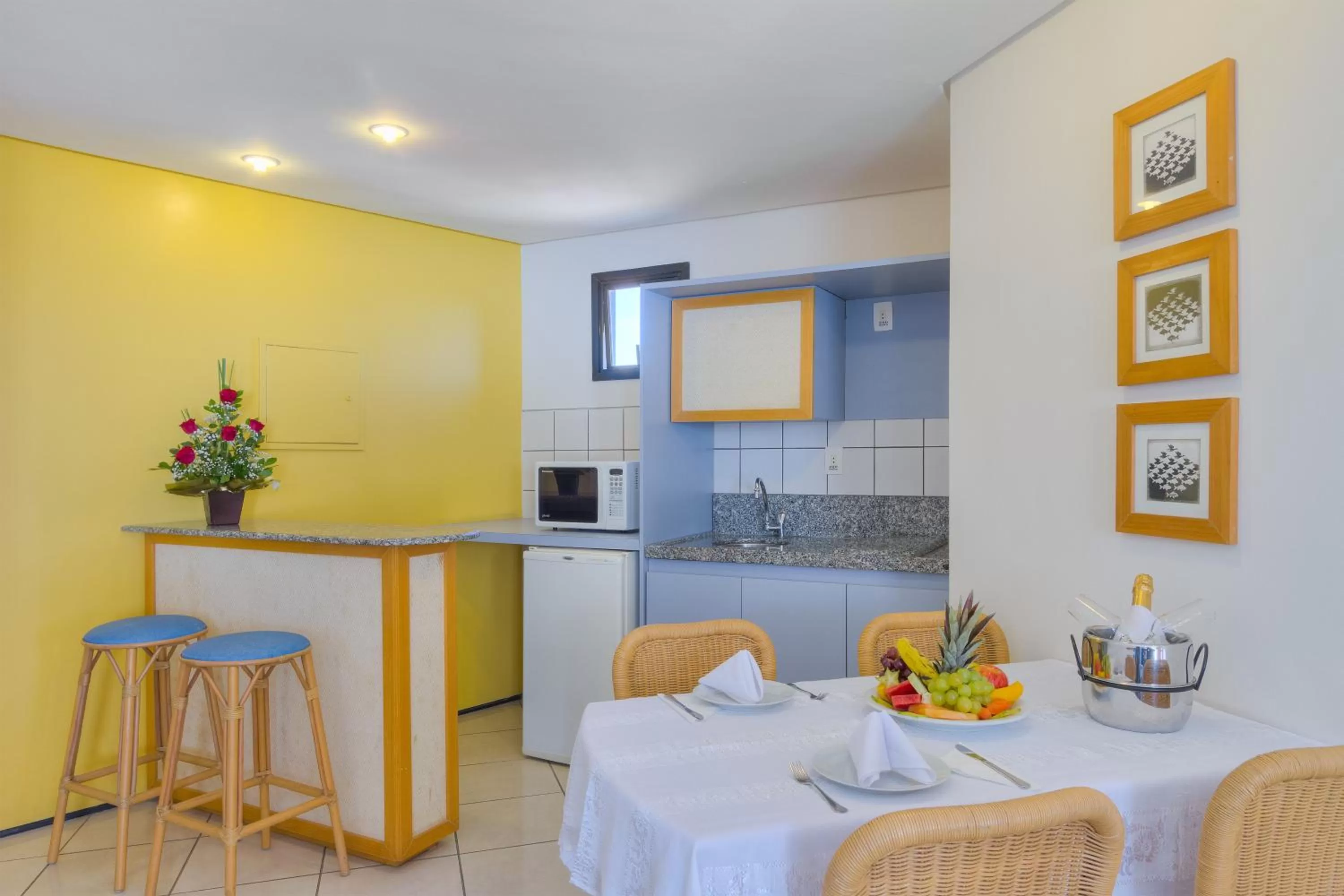 Kitchen or kitchenette in Iate Plaza Hotel