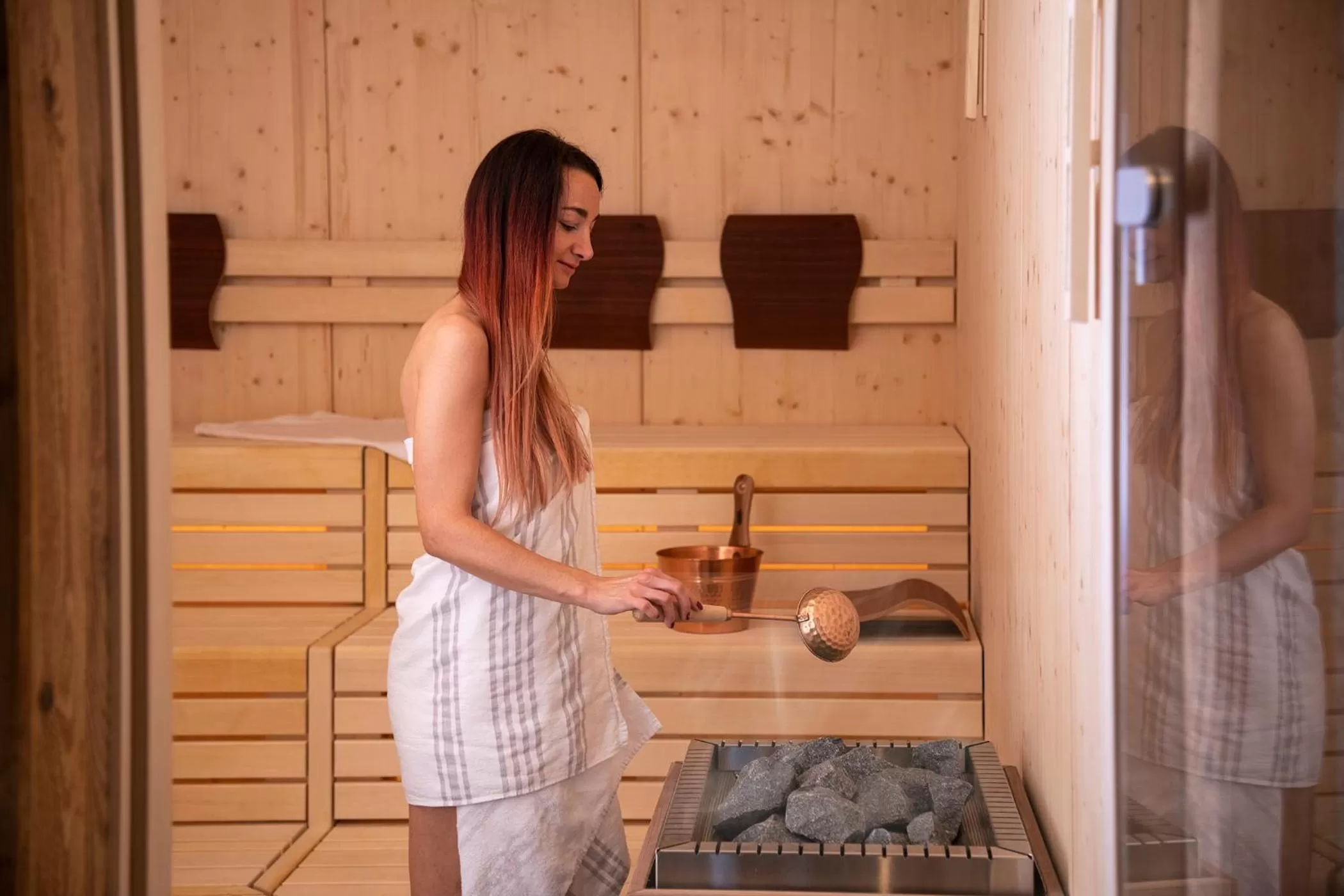 Sauna in Hotel Tyrol