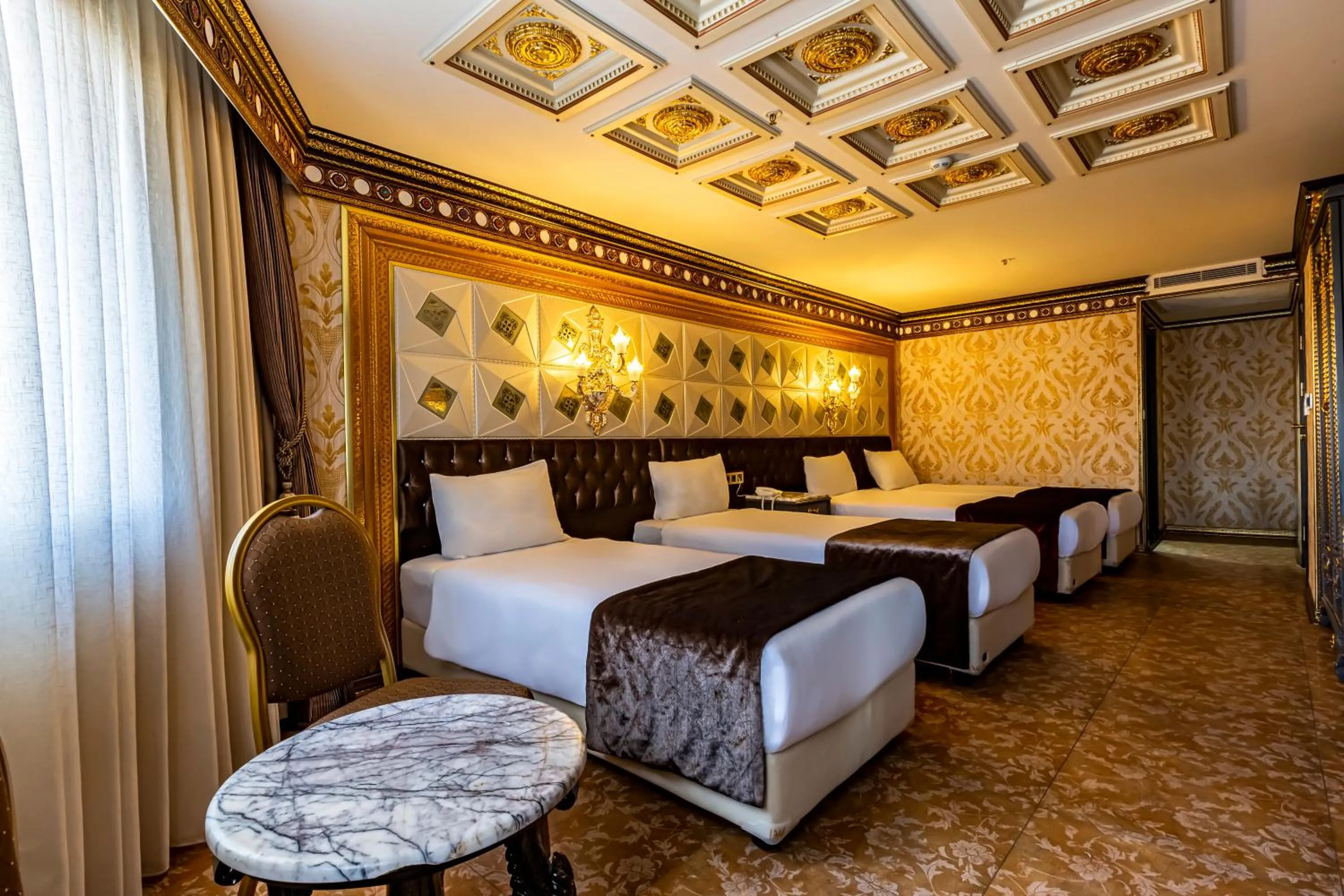 Bed in Laleli Blue Marmaray Hotel