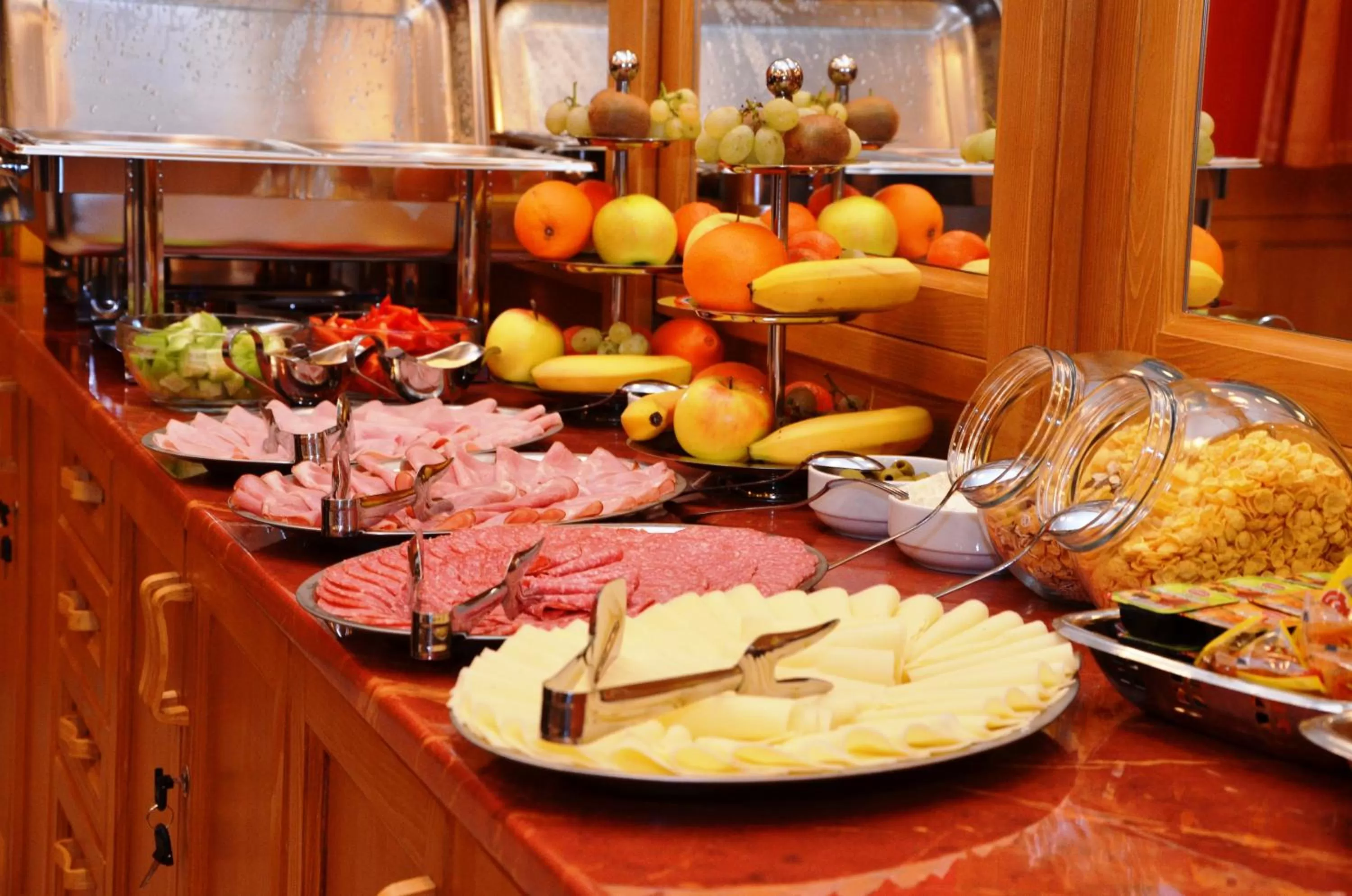 Food close-up in Art Garni Hotel