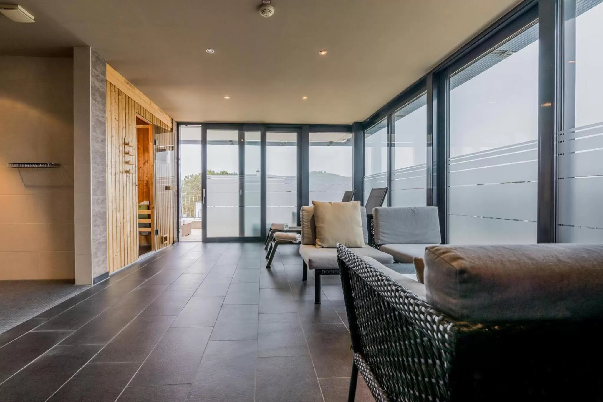 Sauna in Hotel Bacchus