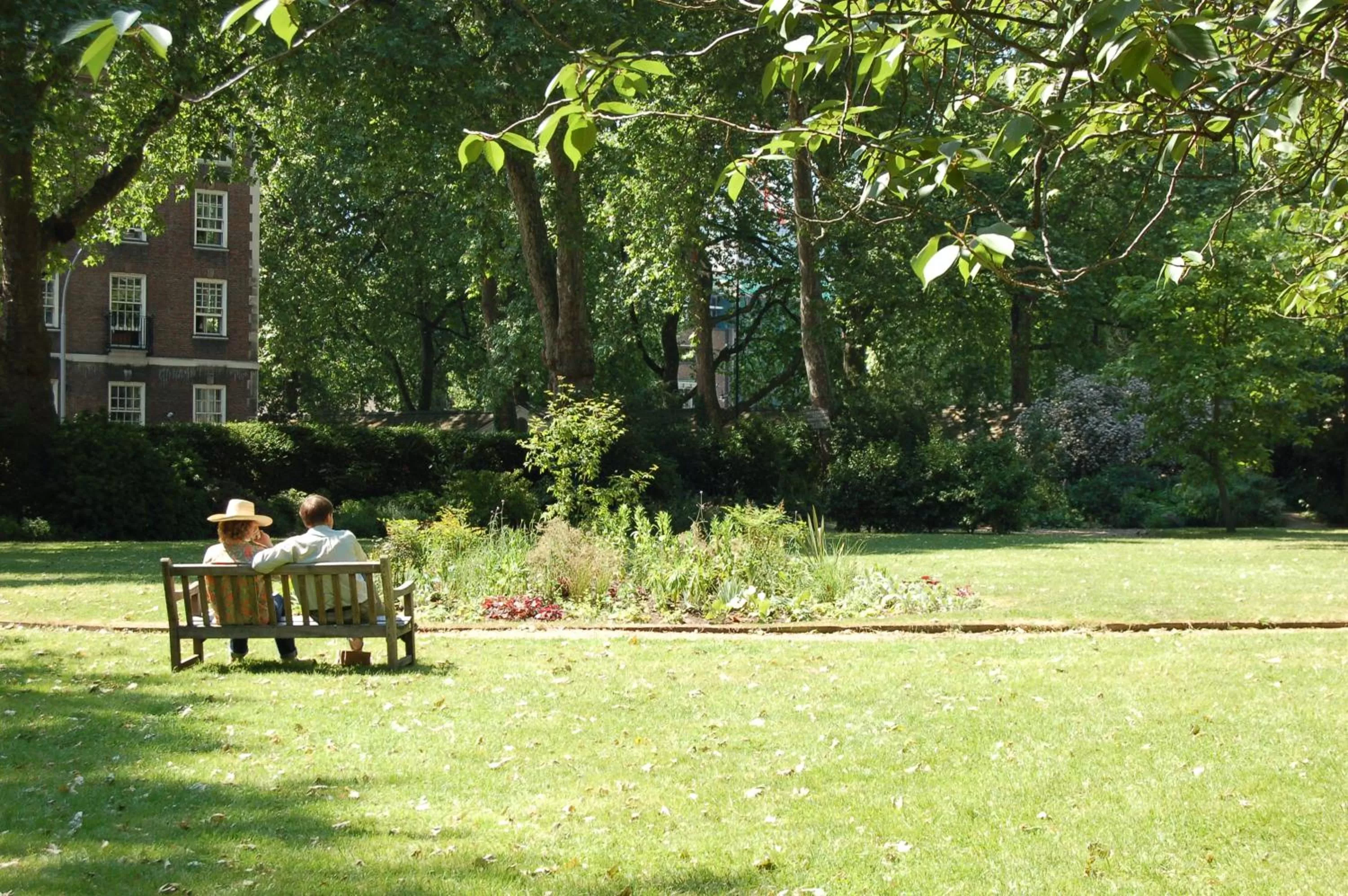 Garden in The Goodenough Hotel London
