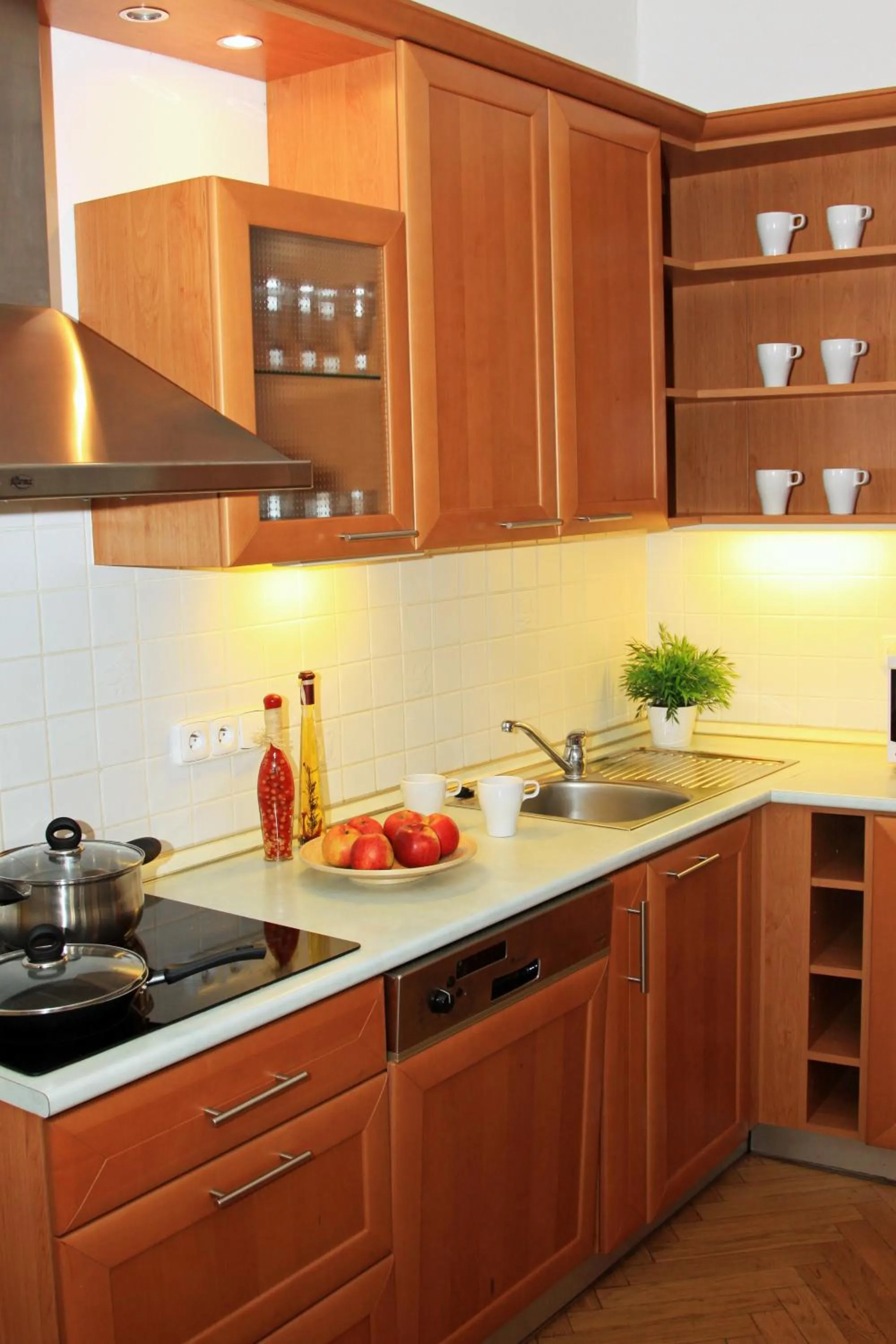 Kitchen or kitchenette in Prague Central Residence