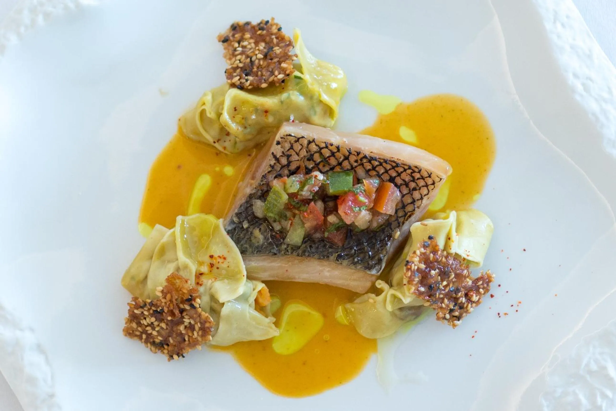 Restaurant/places to eat in Hotel Restaurant La Vague de Saint Paul