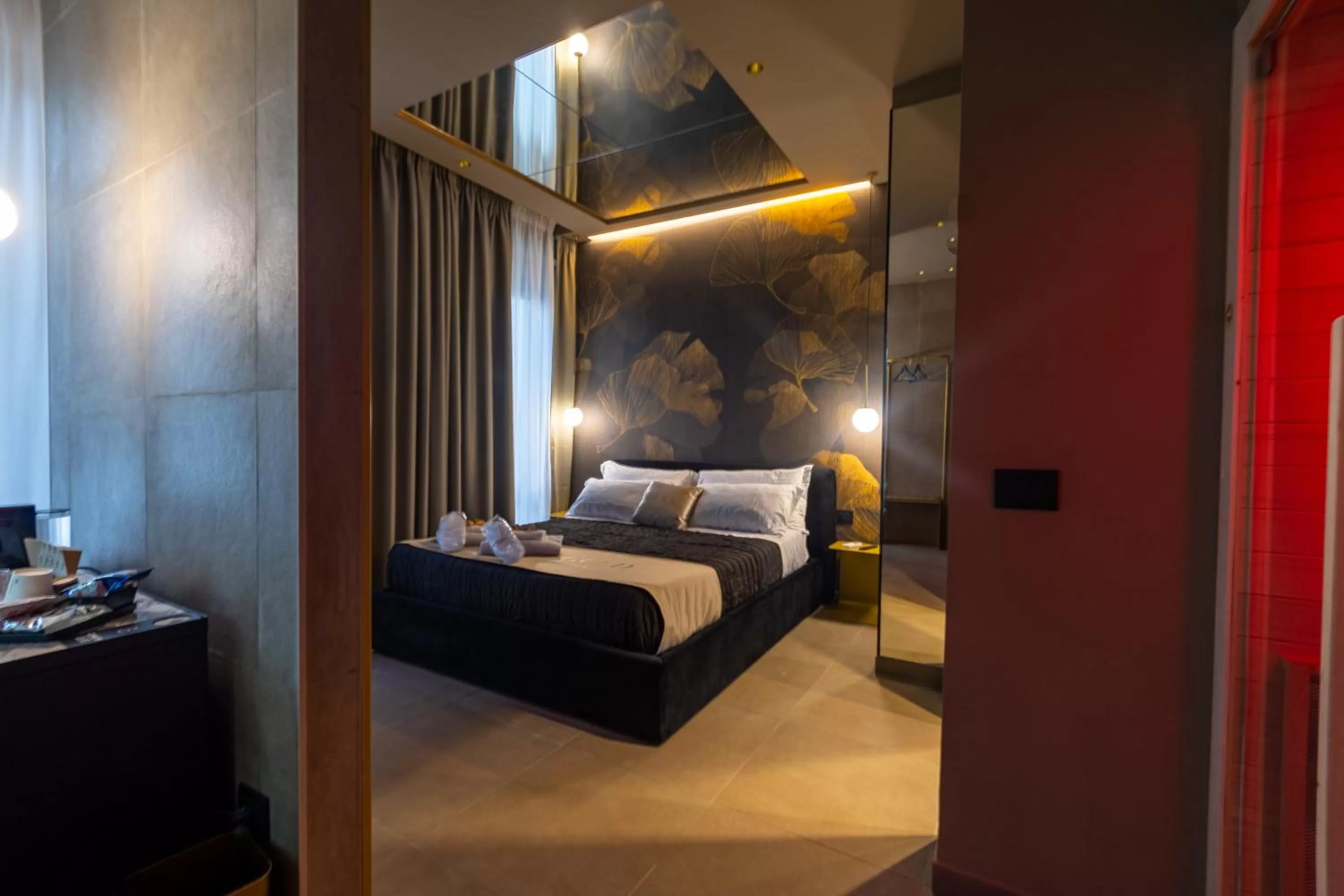 Bed in GOLD SUITE&SPA