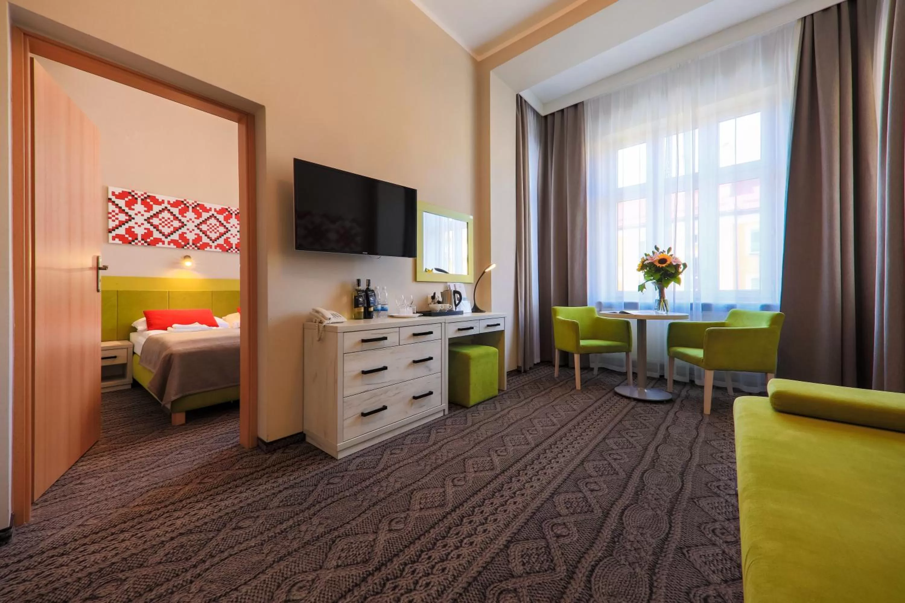 Photo of the whole room, Bed in Hotel *** NAT Krynica Zdrój