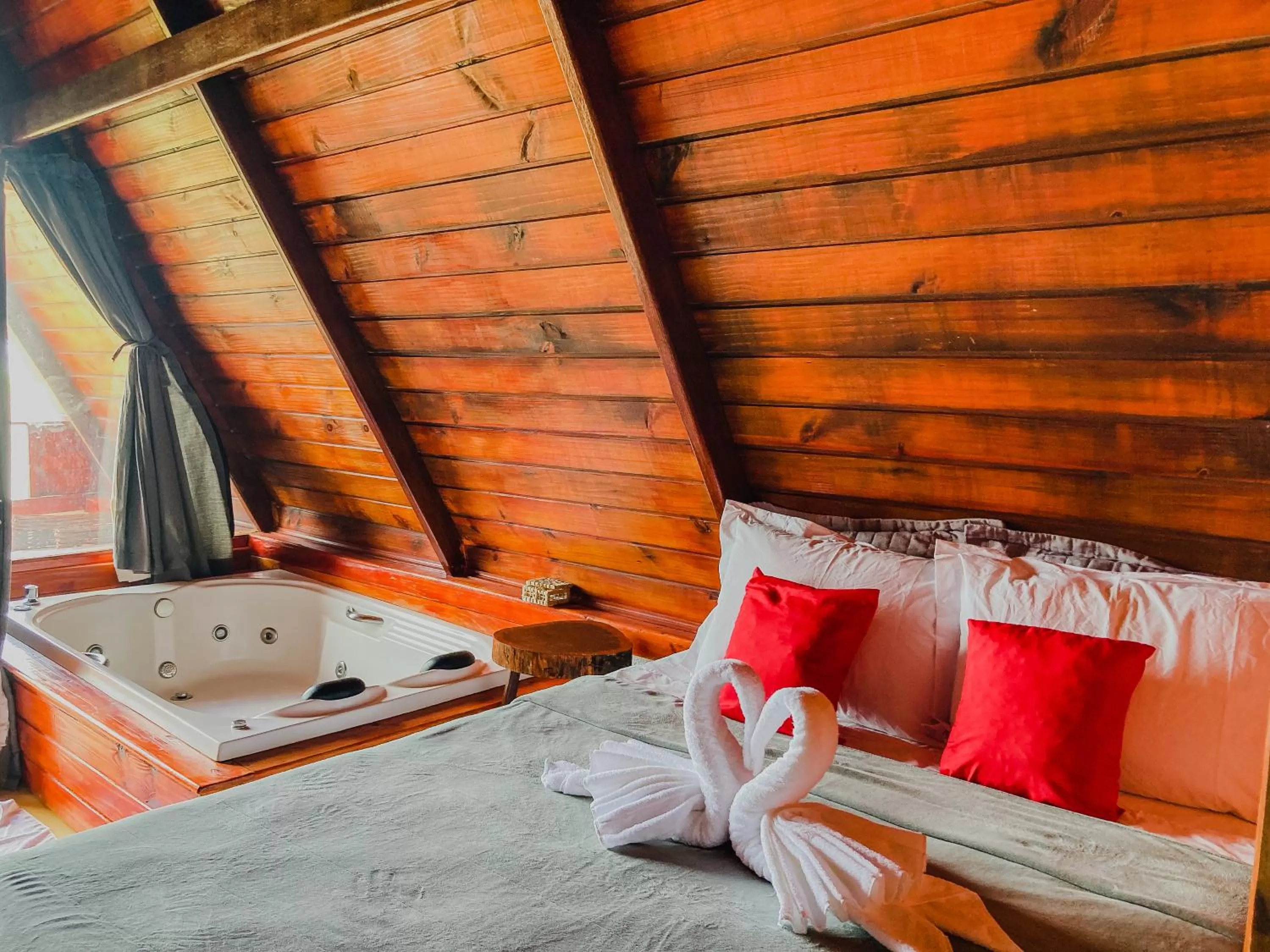 Bed in Pousada Village Sonhos Camocim