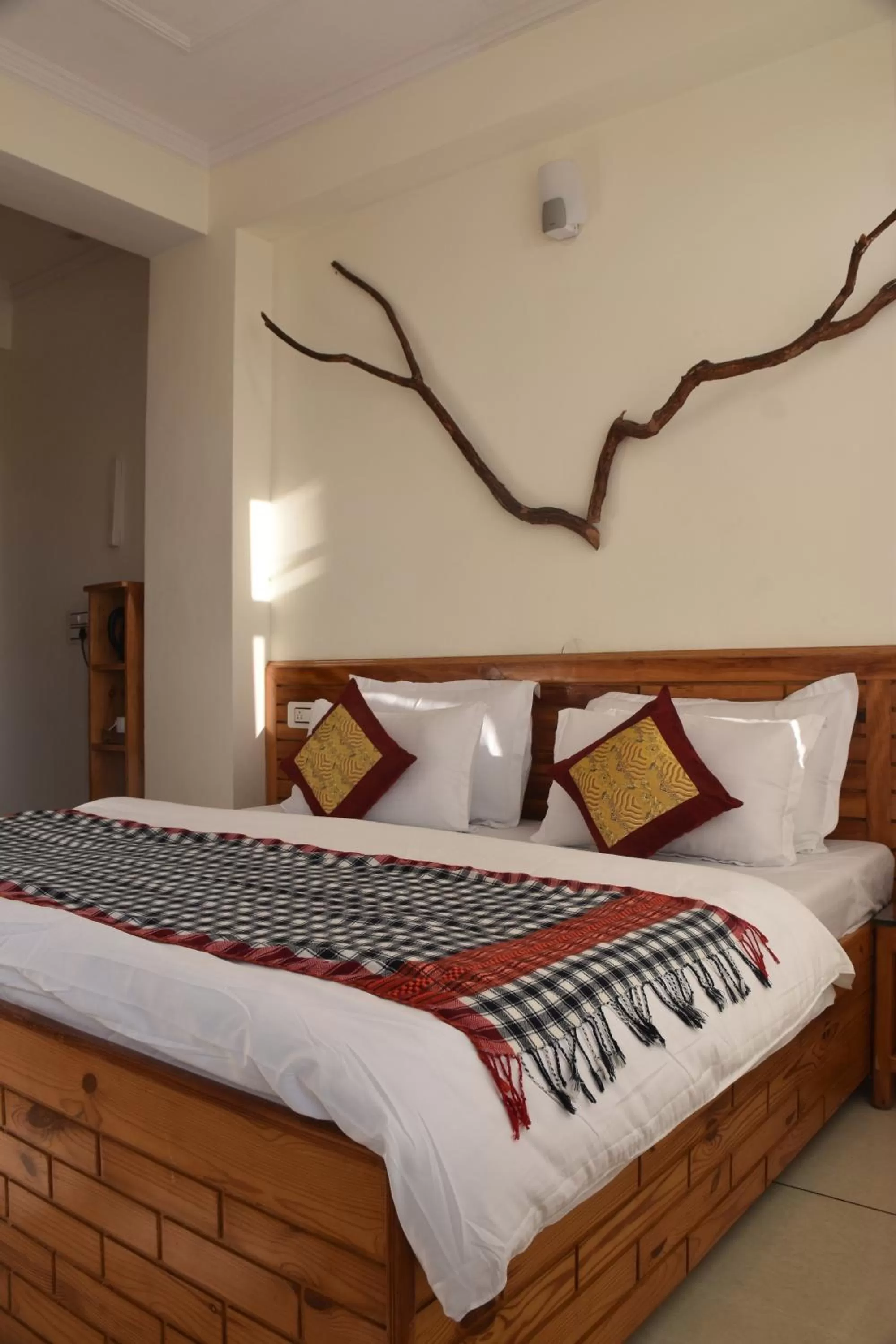 Bed in Jot Eco Boutique Stays