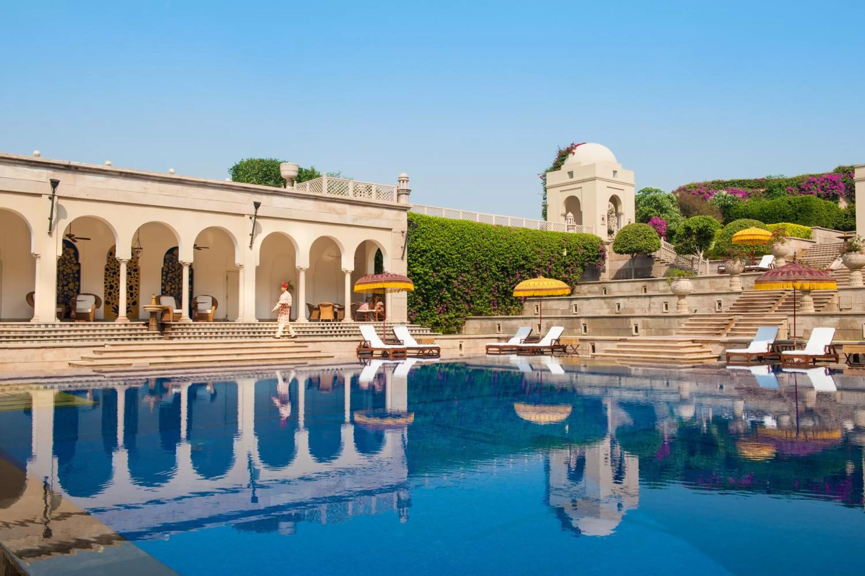 Swimming pool in The Oberoi Amarvilas Agra