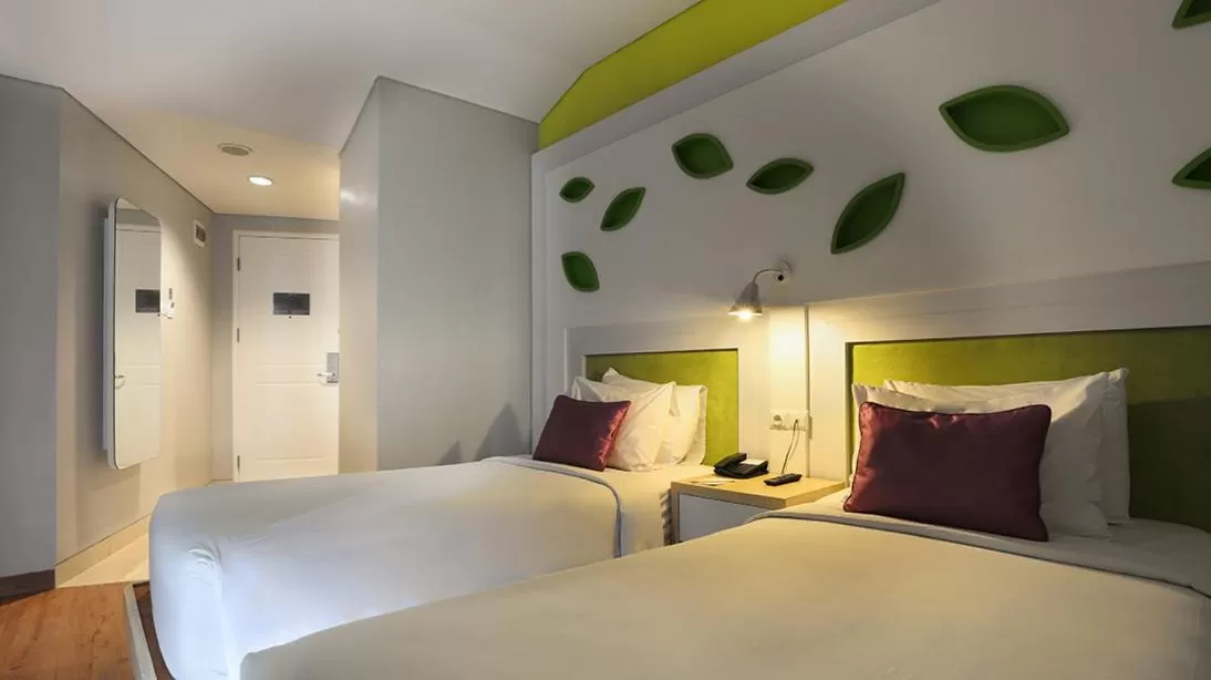 Bedroom, Bed in Shakti Hotel Bandung