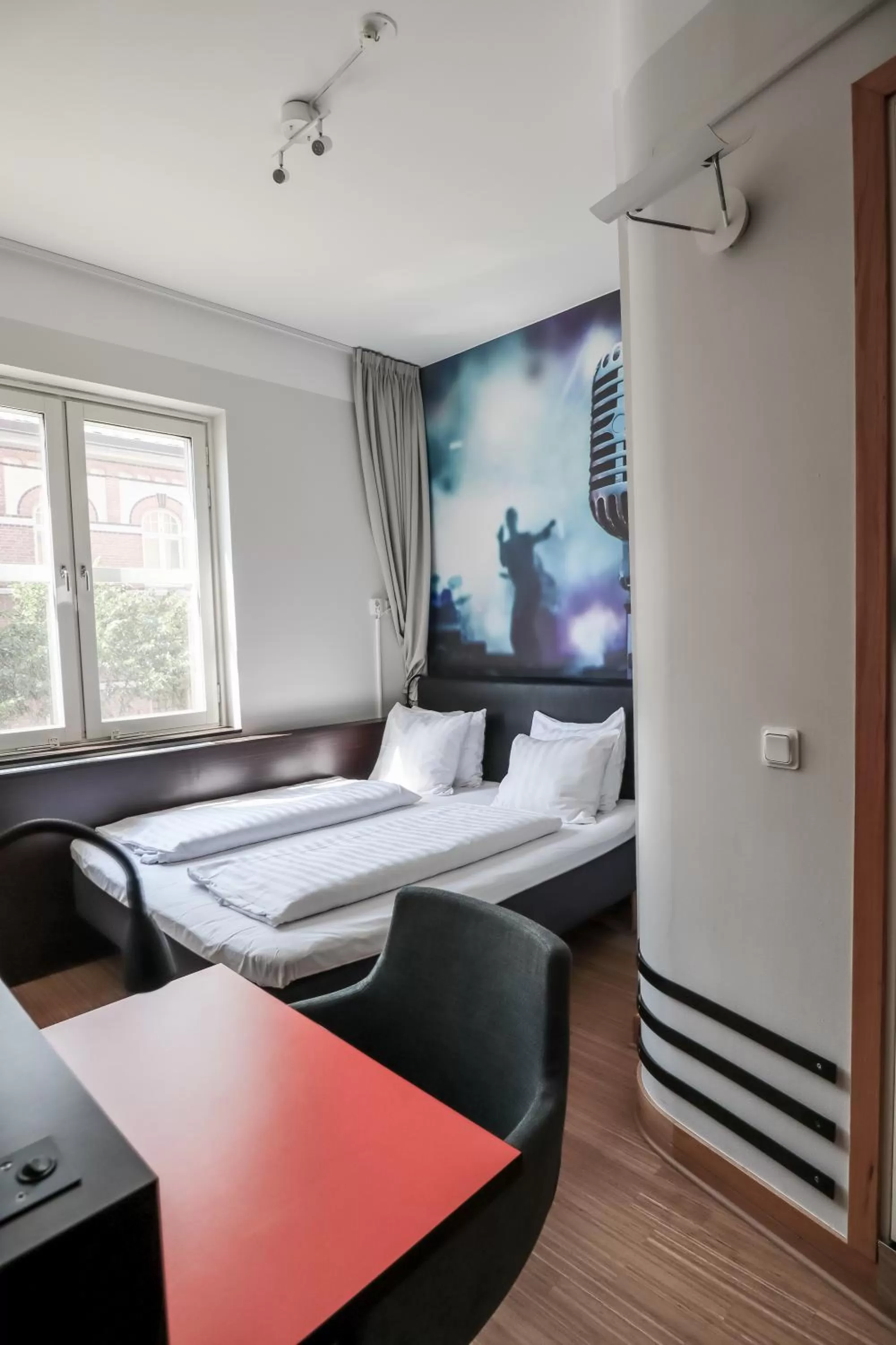 Bed in Comfort Hotel Malmö