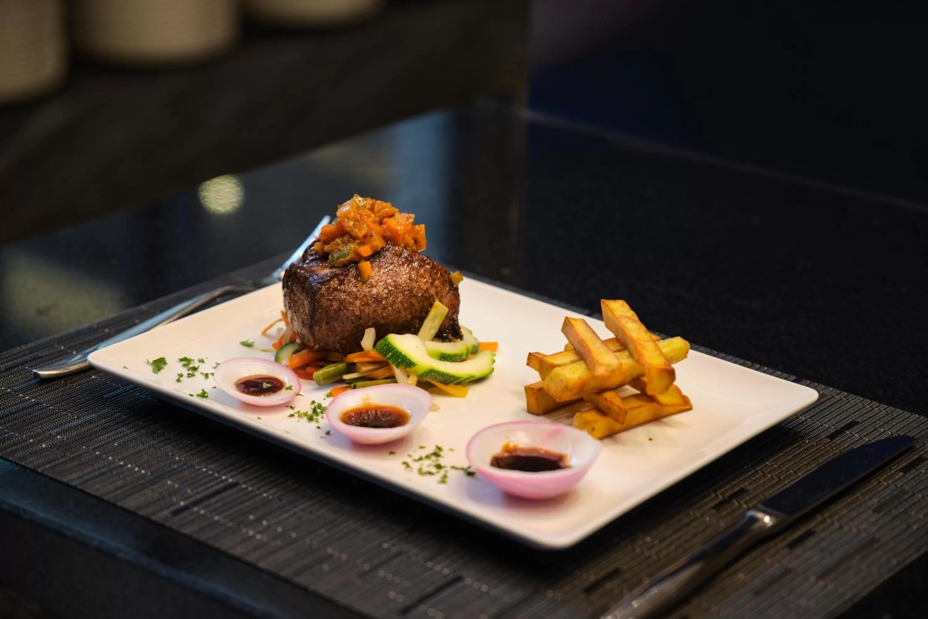 Food in K Hotel Douala