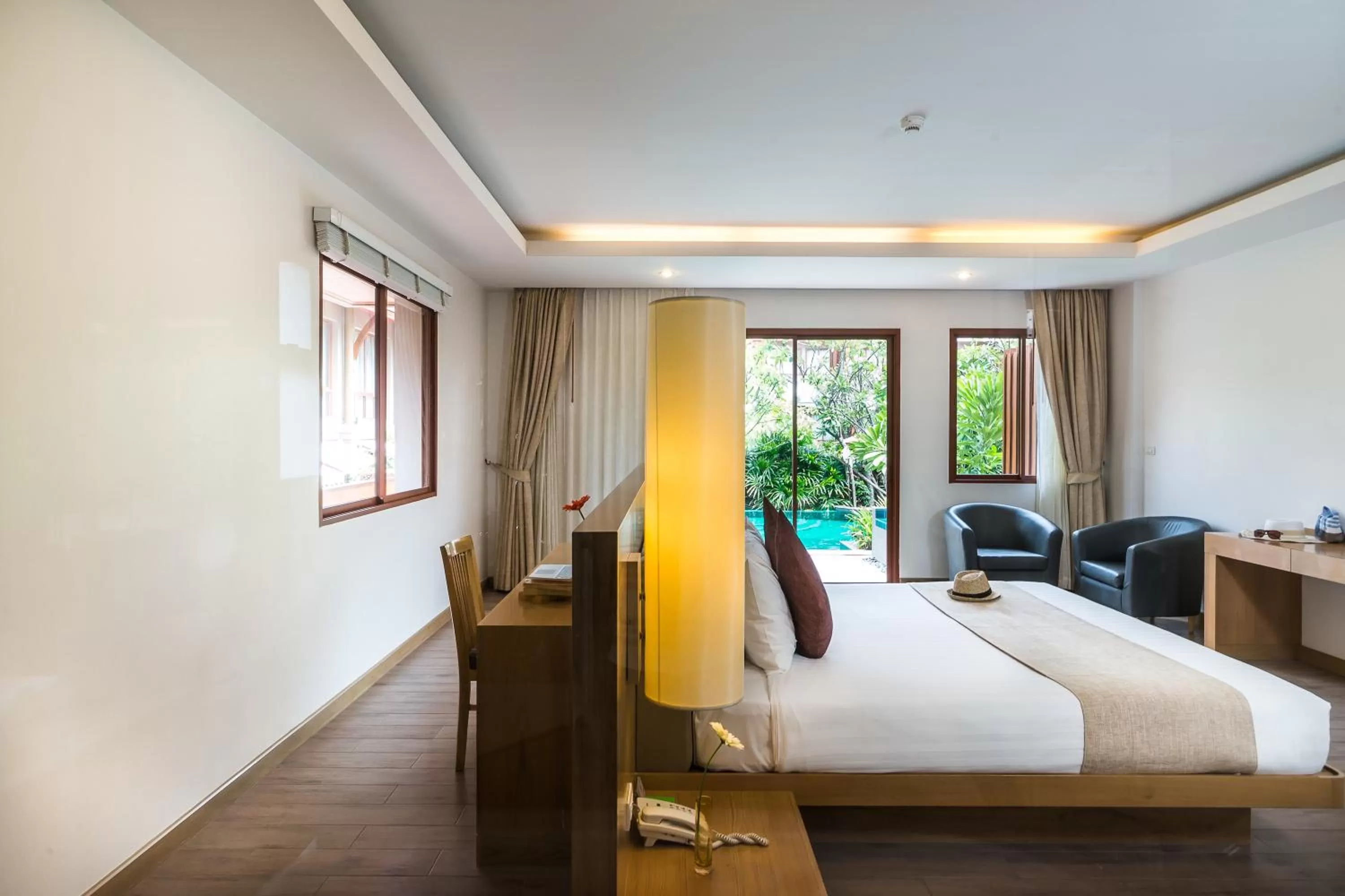 Seating area, Bed in Ayrest Hua Hin Hotel