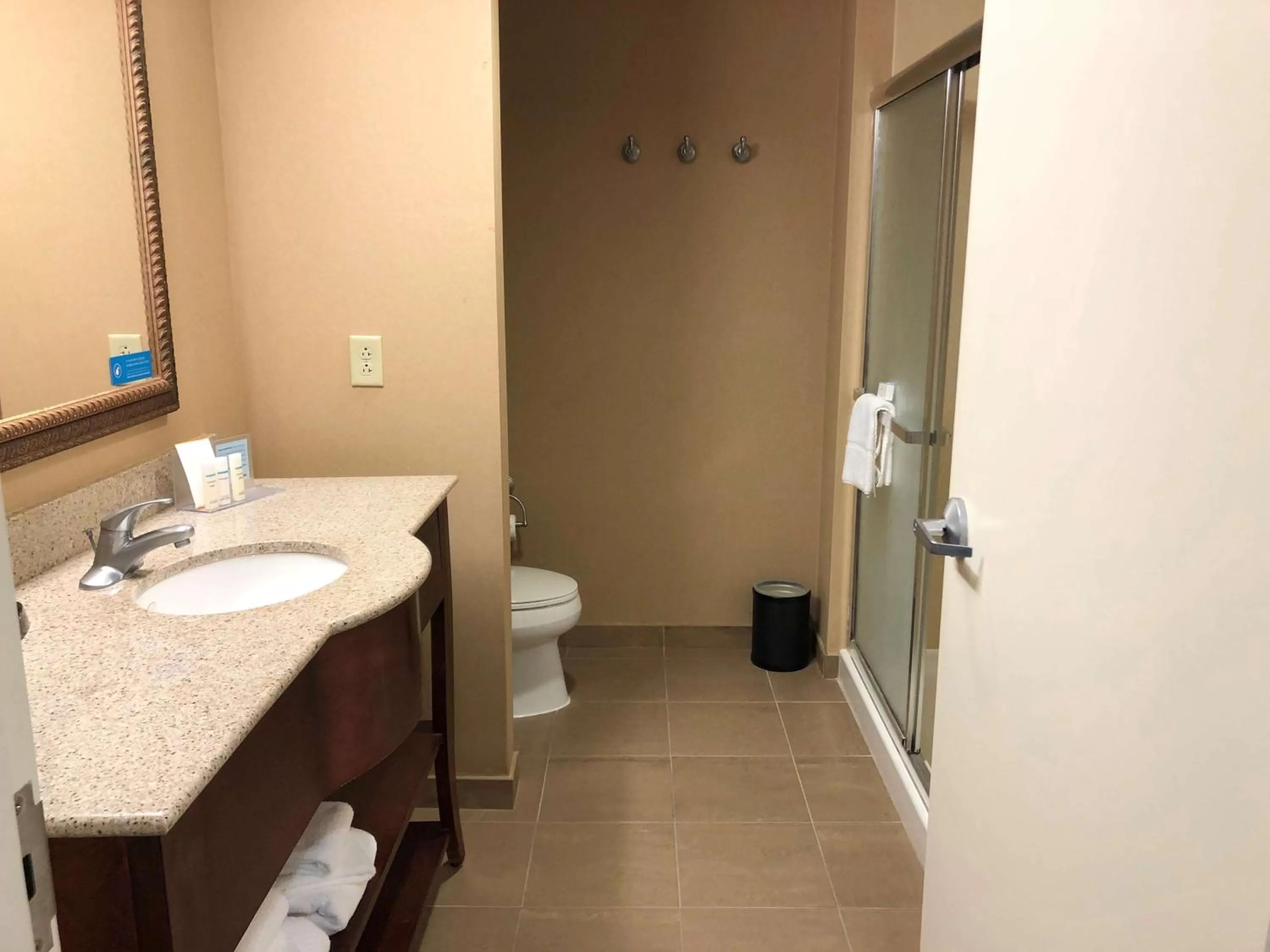 Bathroom in Hampton Inn & Suites Norfolk-Airport