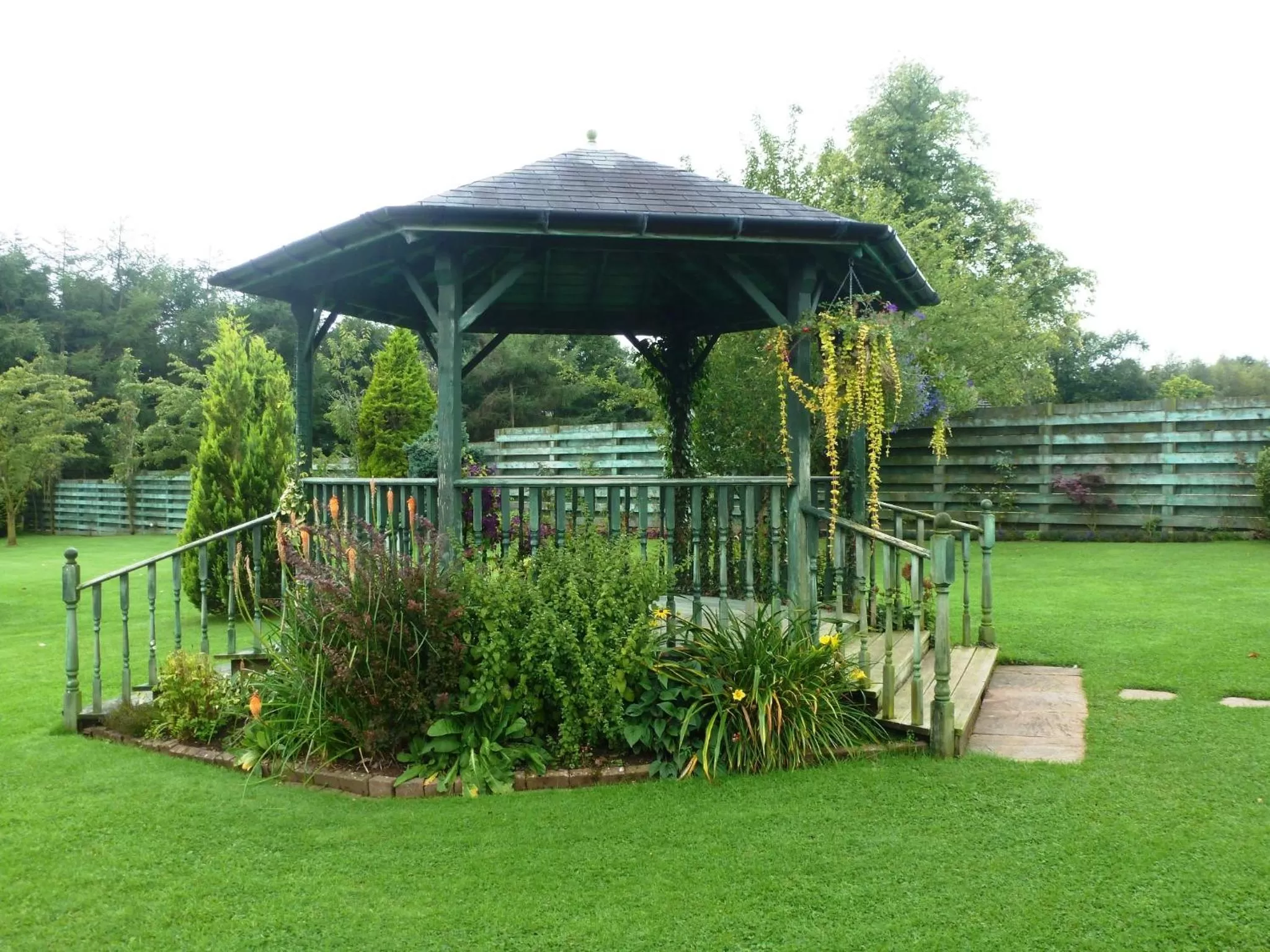 Garden in The Mill Forge Hotel