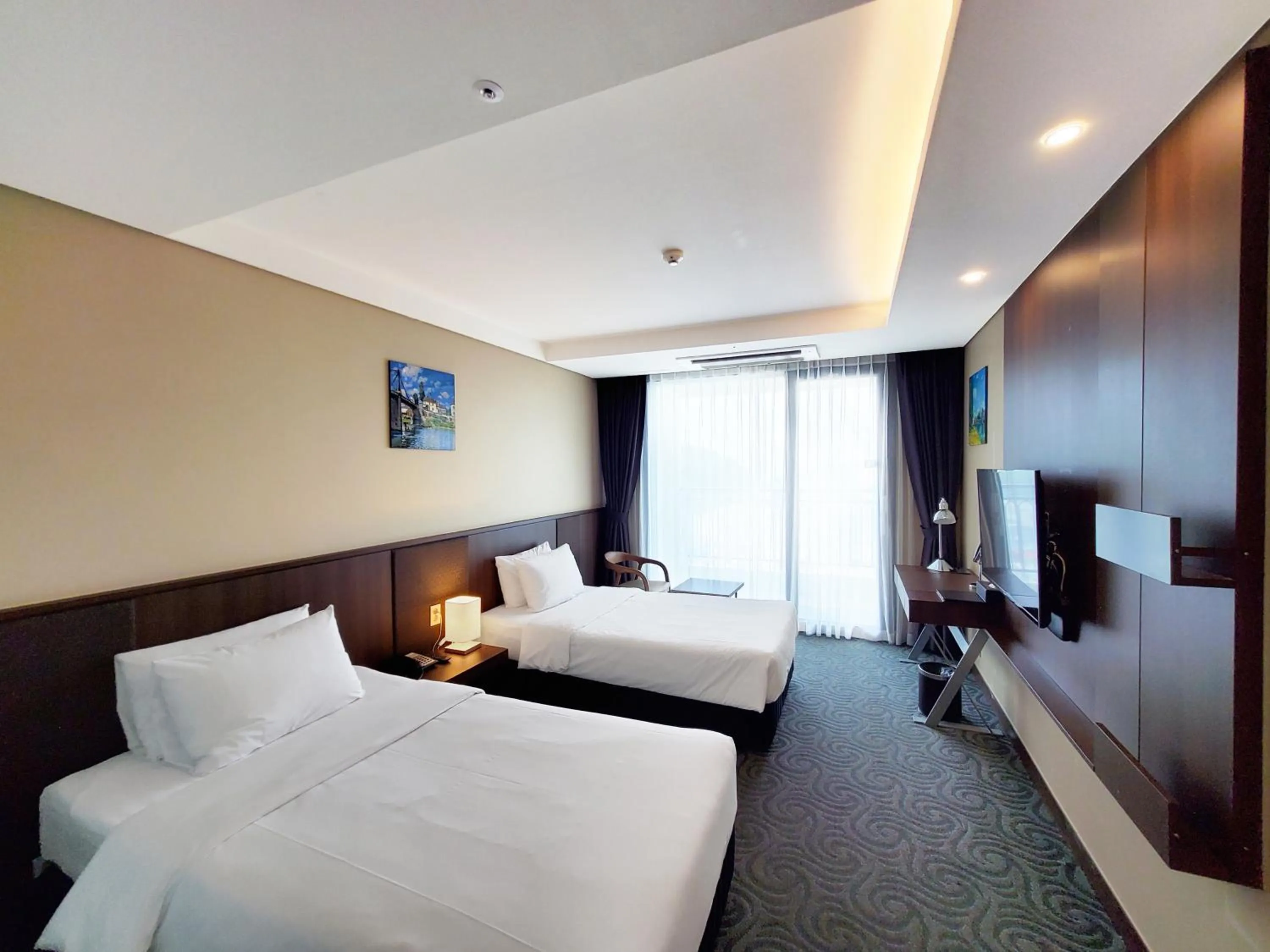 Bed in Ramada by Wyndham Gangwon Sokcho