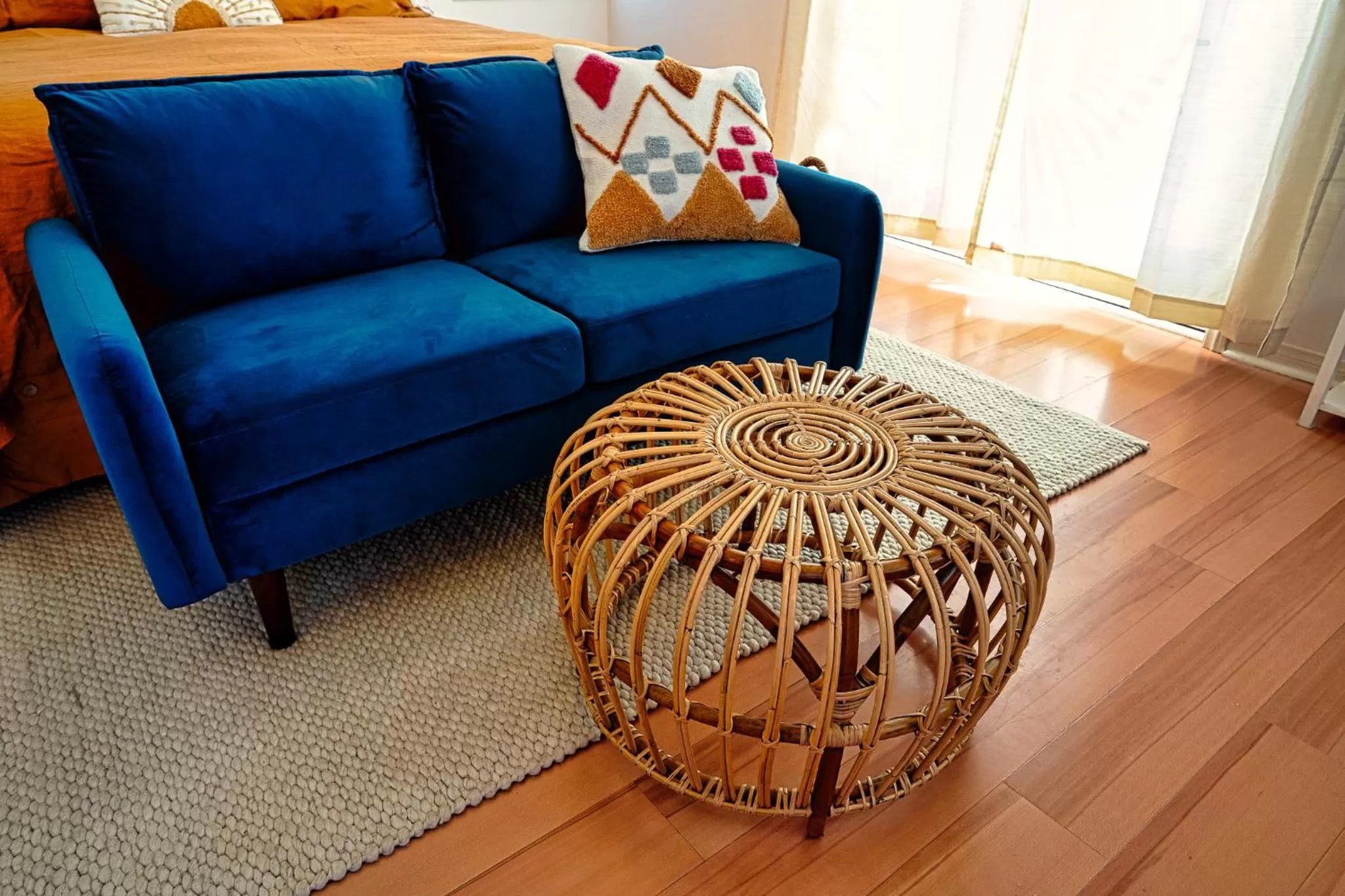 Seating area in The Loubird Inn