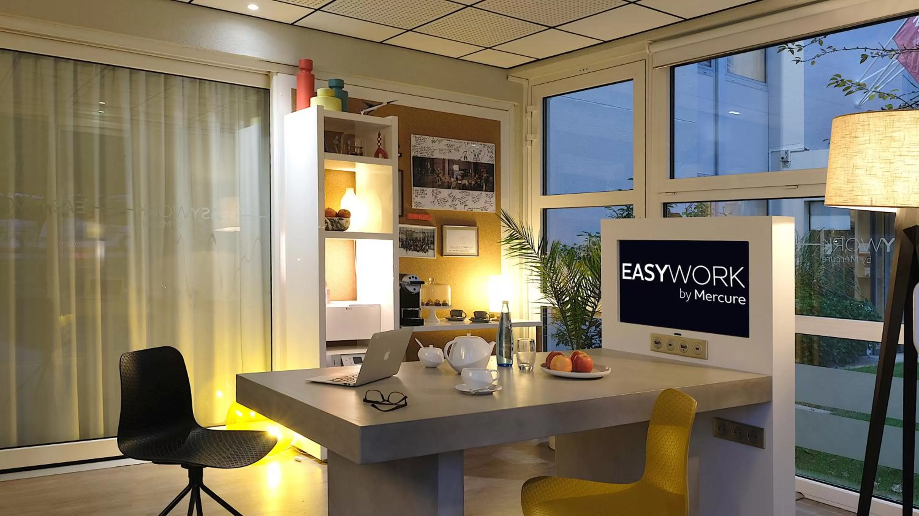 Seating area in Mercure Hotel Forbach Centre de Loisirs