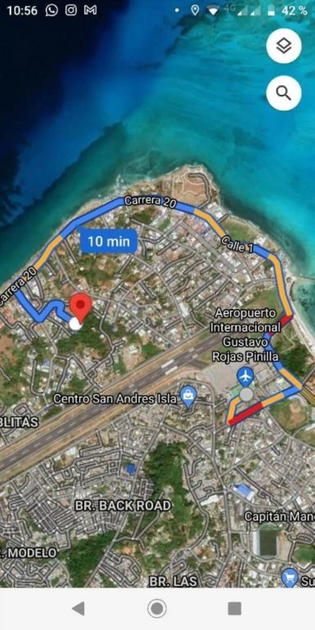 Location in The Rock House Eco