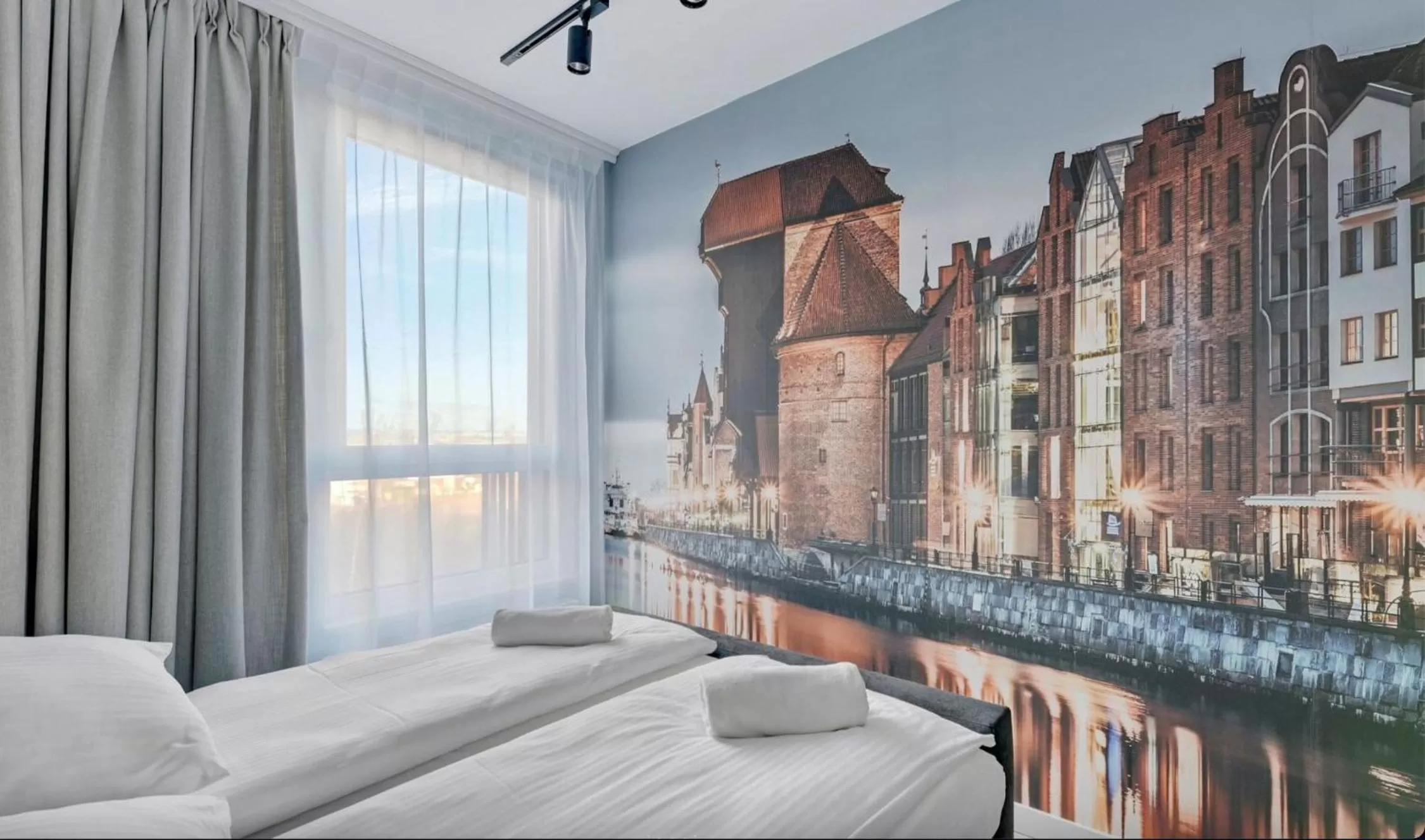 Bed in RentPlanet - Apartamenty Chlebova