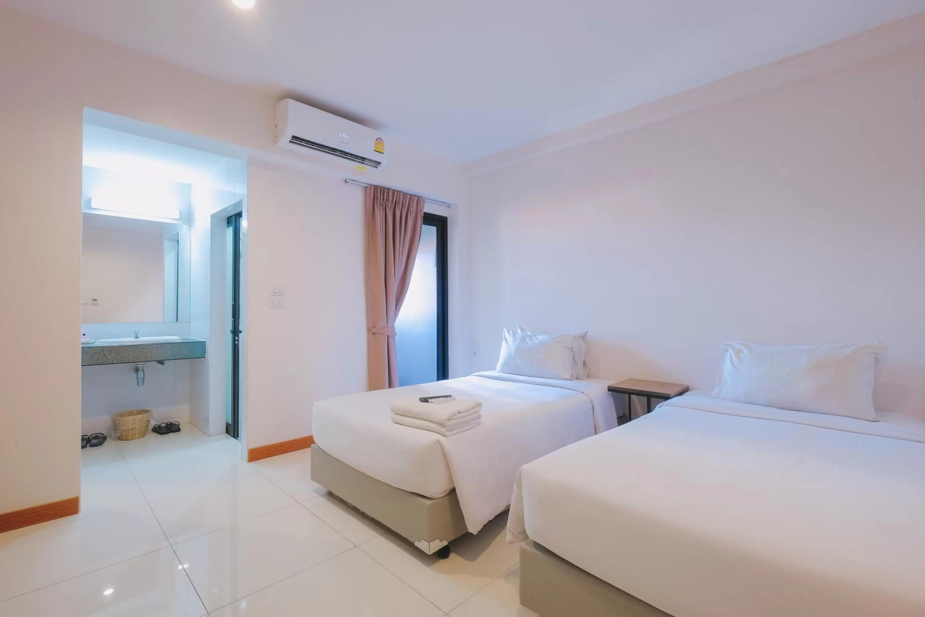 Bed in Don Muang Hotel